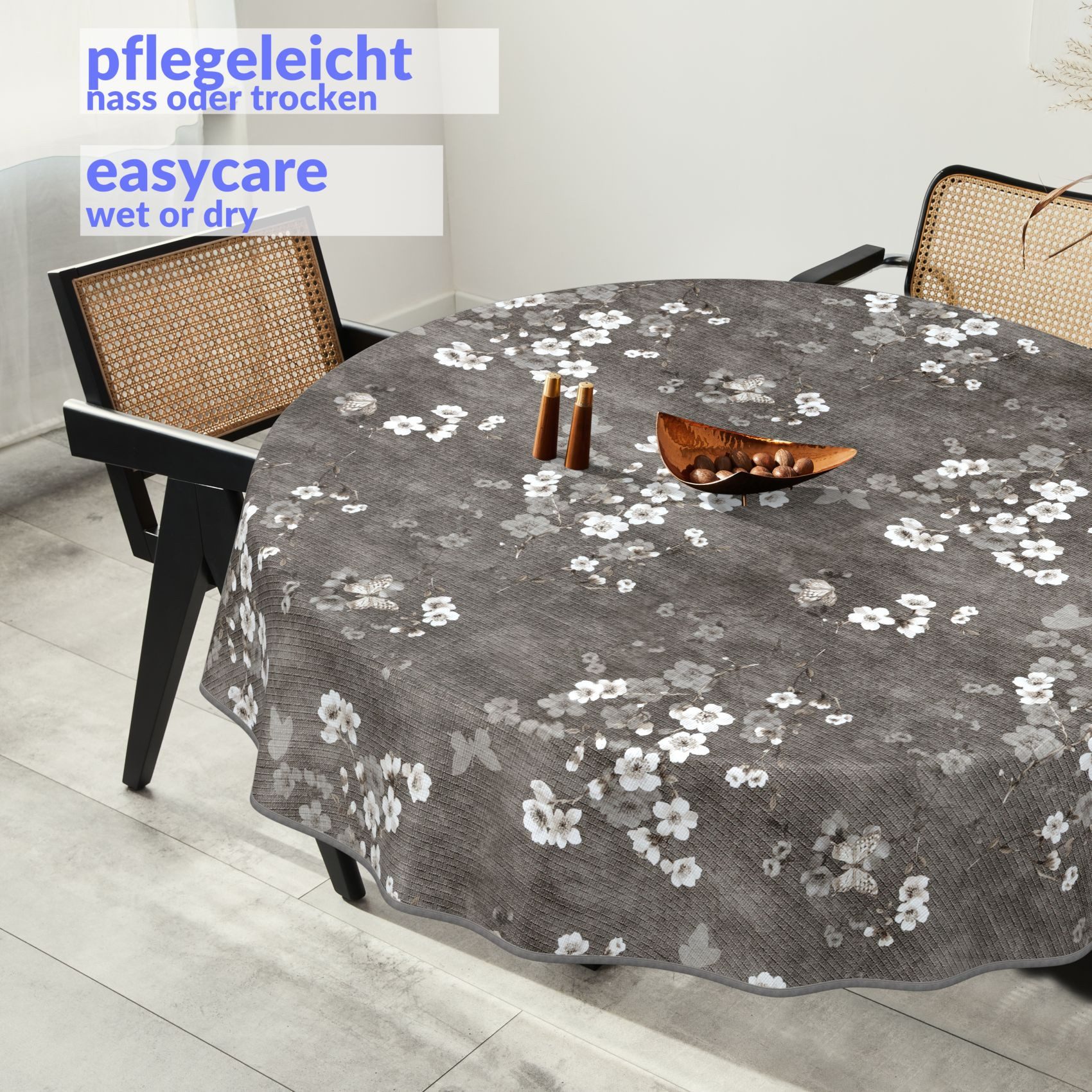ANRO Tischdecke Besonders Feine Wachstuchtischdecke Premium günstig online kaufen
