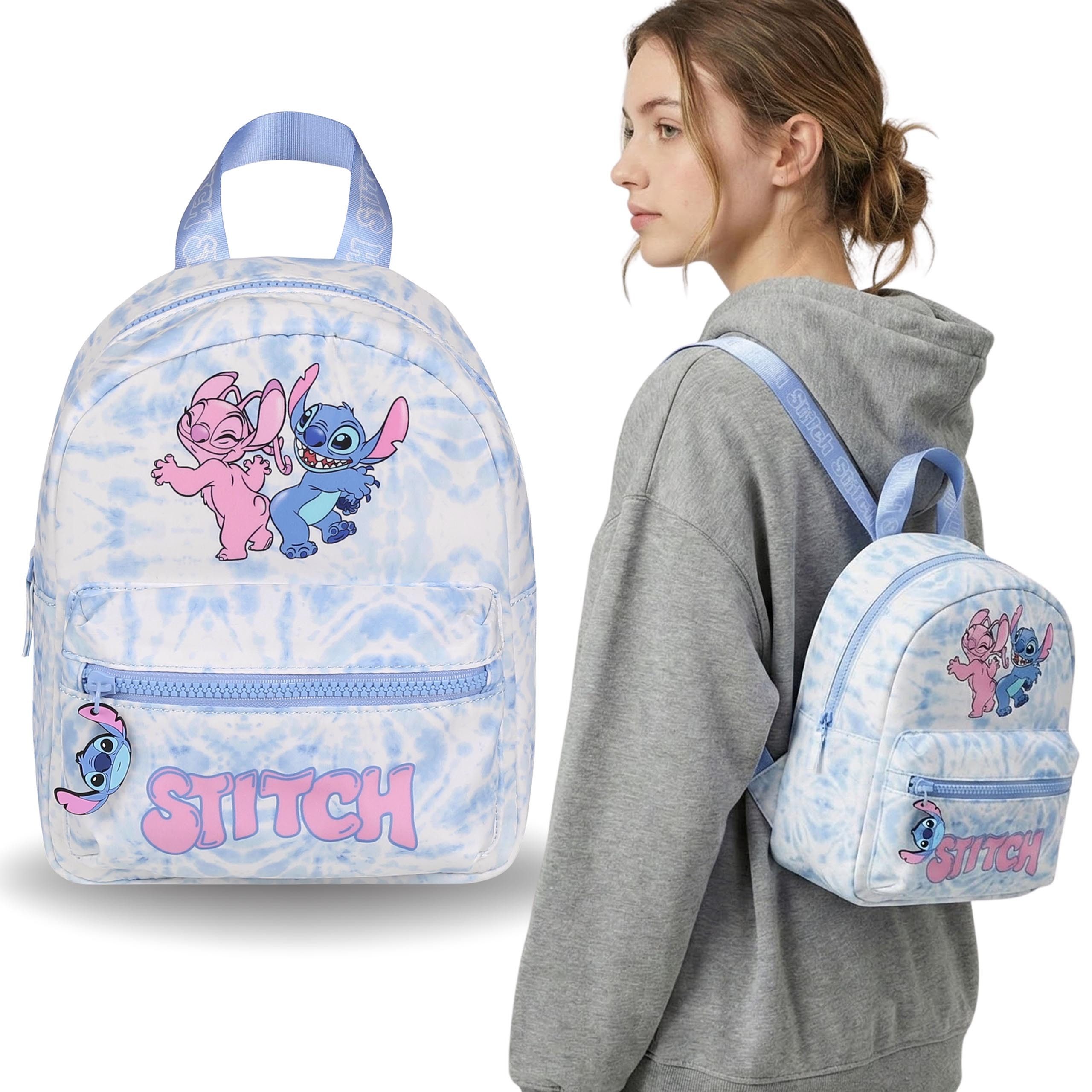 Cityrucksack DISNEY Stitch Jugendrucksack, Stadtrucksack für Mädchen, 26 × 22 cm