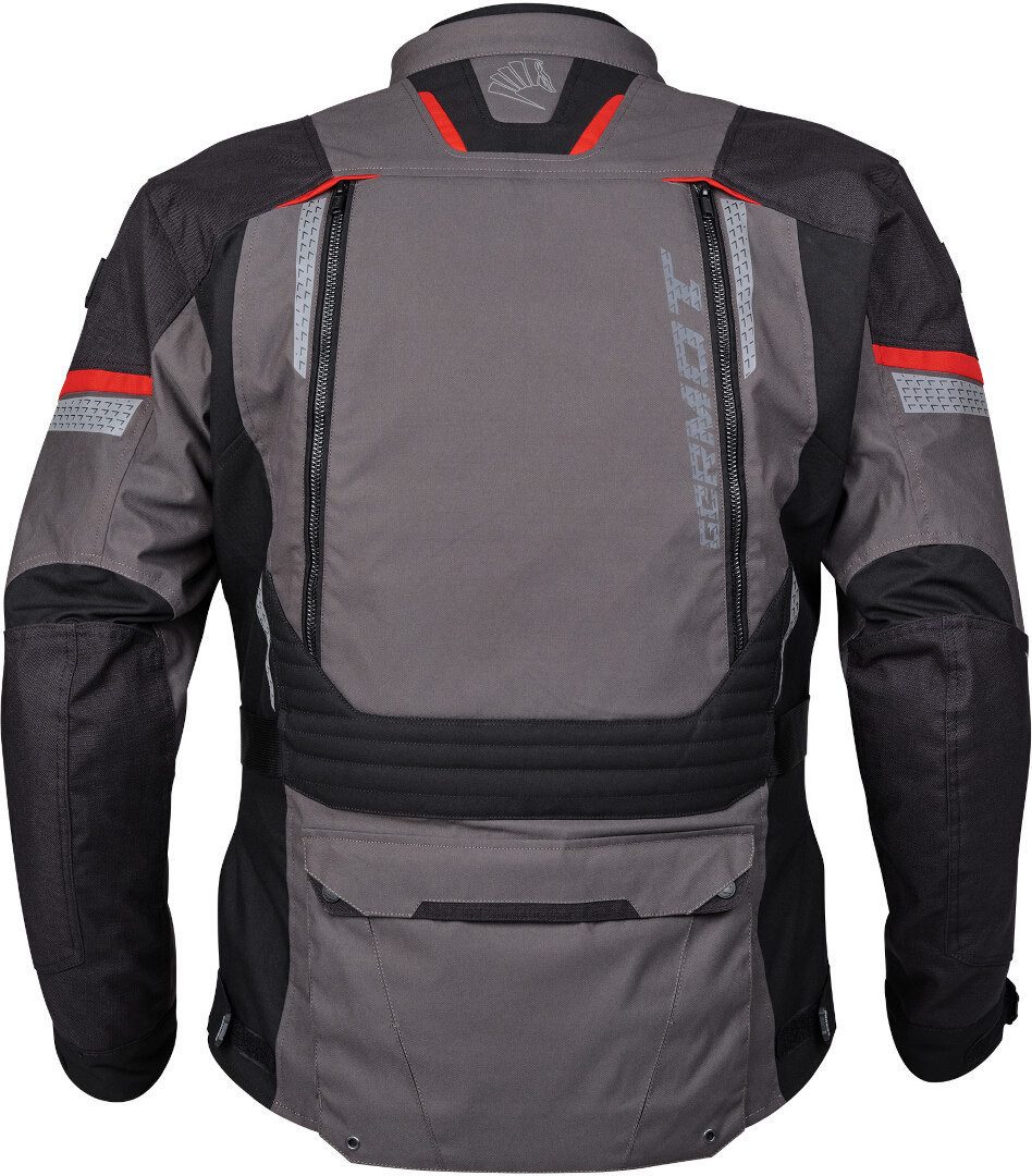 Germot Motorradjacke InsideOut Motorrad Textiljacke Rückenprotektor enthalten