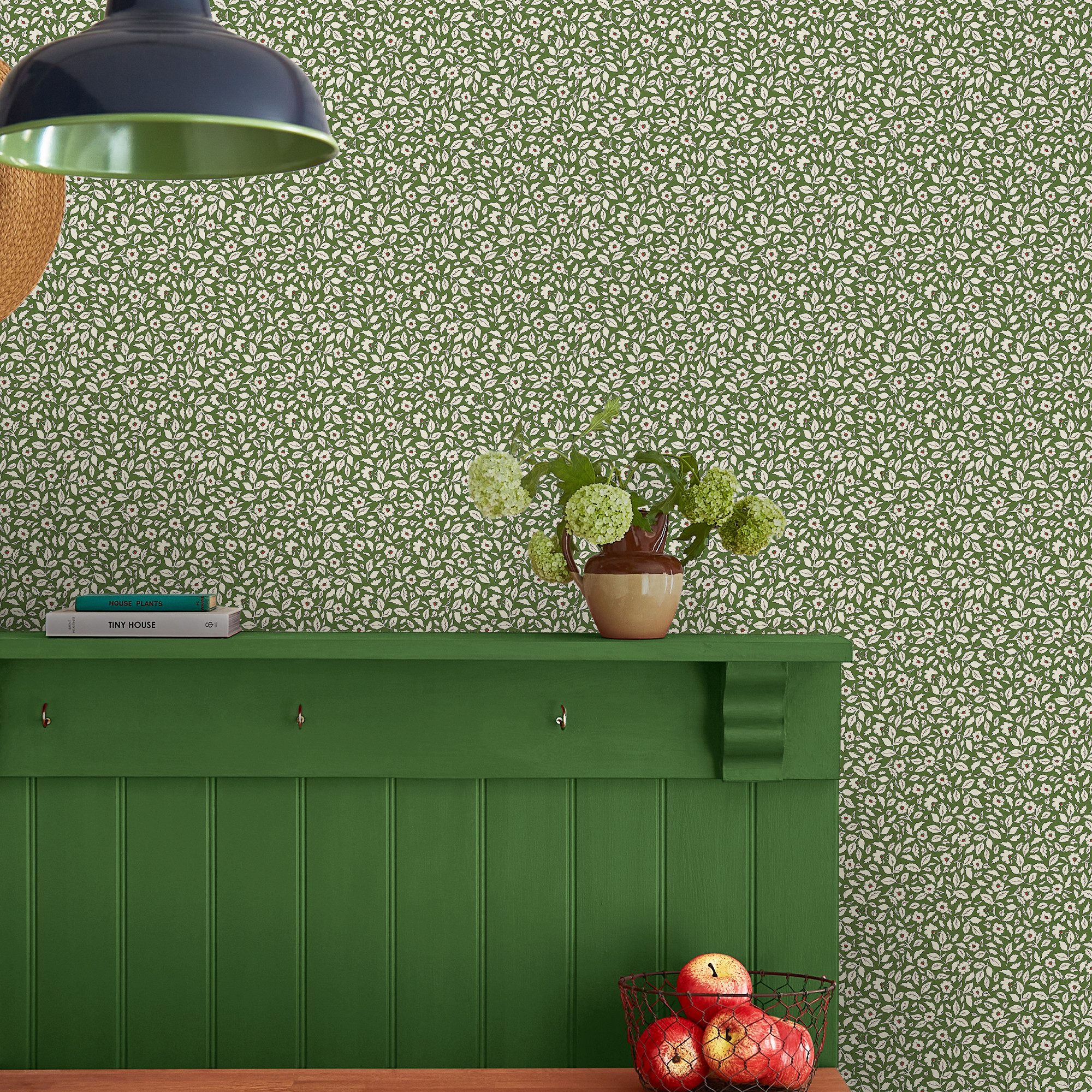 Joules Vliestapete Ditsy Floral, glatt, (1 St), Design Tapeten