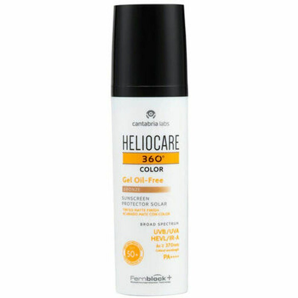 Heliocare Sonnenschutzcreme 360o Color Gel Oil free Spf50 Bronze