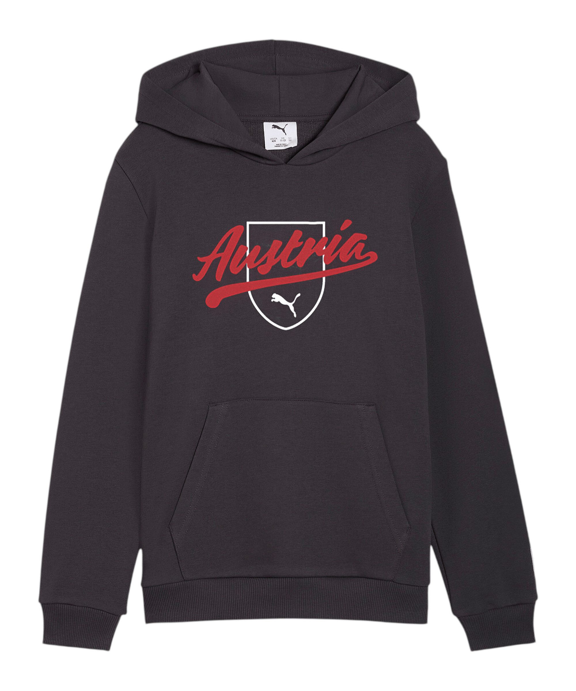PUMA Sweatshirt PUMA ÖFB Österreich FtblCulture Hoody Kids Baumwolle