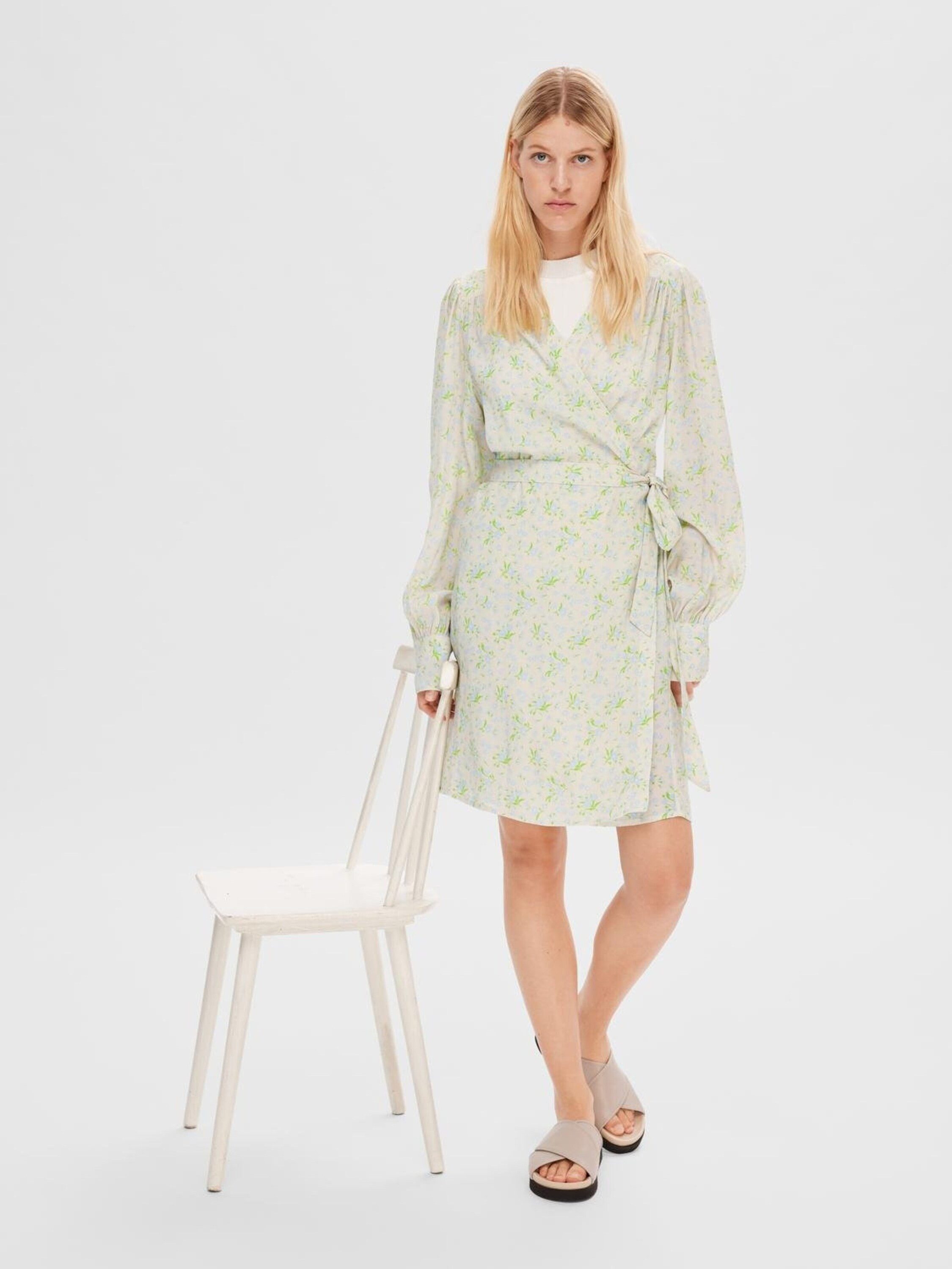 Selected Cocktailkleid MINNA-ALVA (1-tlg) Drapiert/gerafft