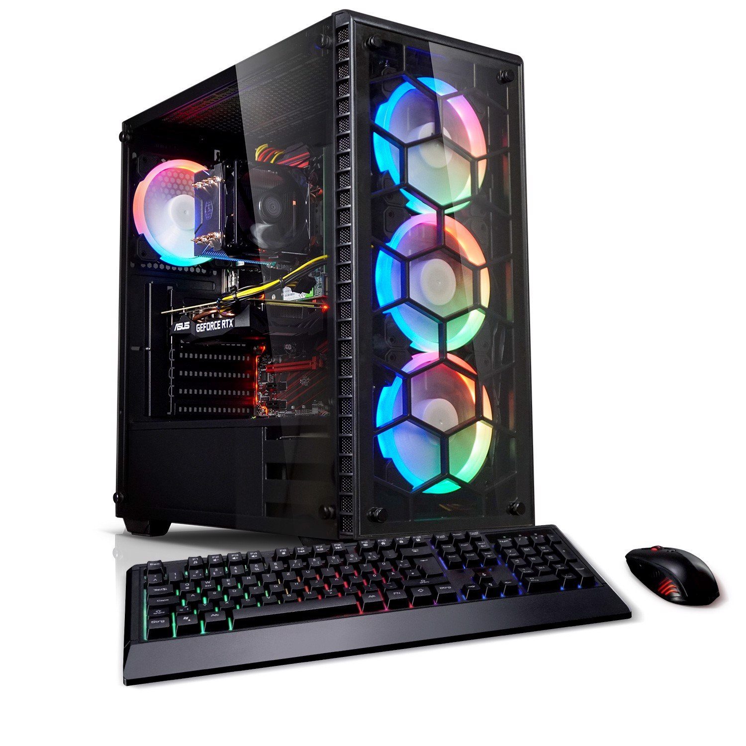Kiebel Loki Gaming-PC (AMD Ryzen 7 AMD Ryzen 7 5800X, RTX 4060 Ti, 32 GB RAM, 1000 GB SSD, Luftkühlung, ARGB-Beleuchtung)