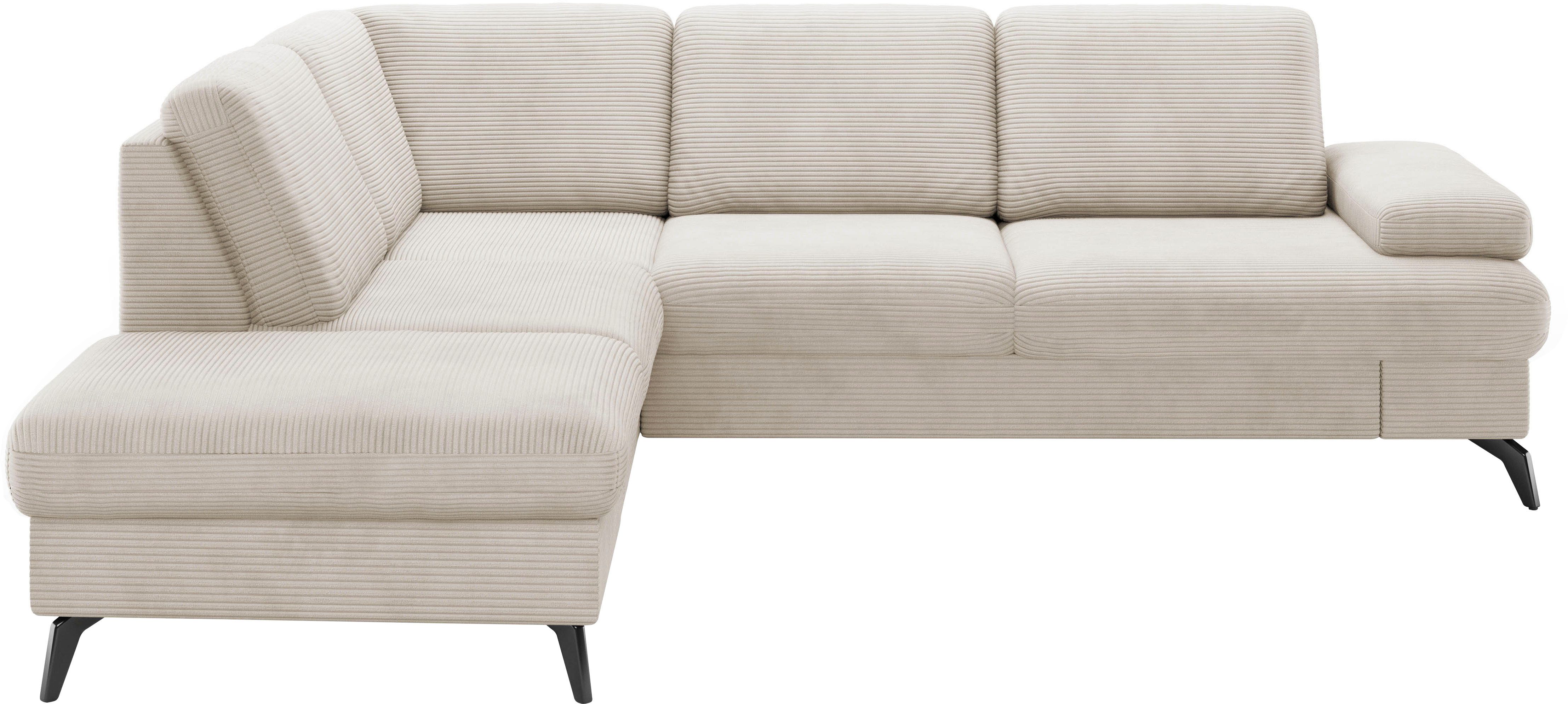 sit&more Ecksofa "Morris Jubi L-Form, B: 238 cm" mit Armteilfunktion & 1 Zi günstig online kaufen