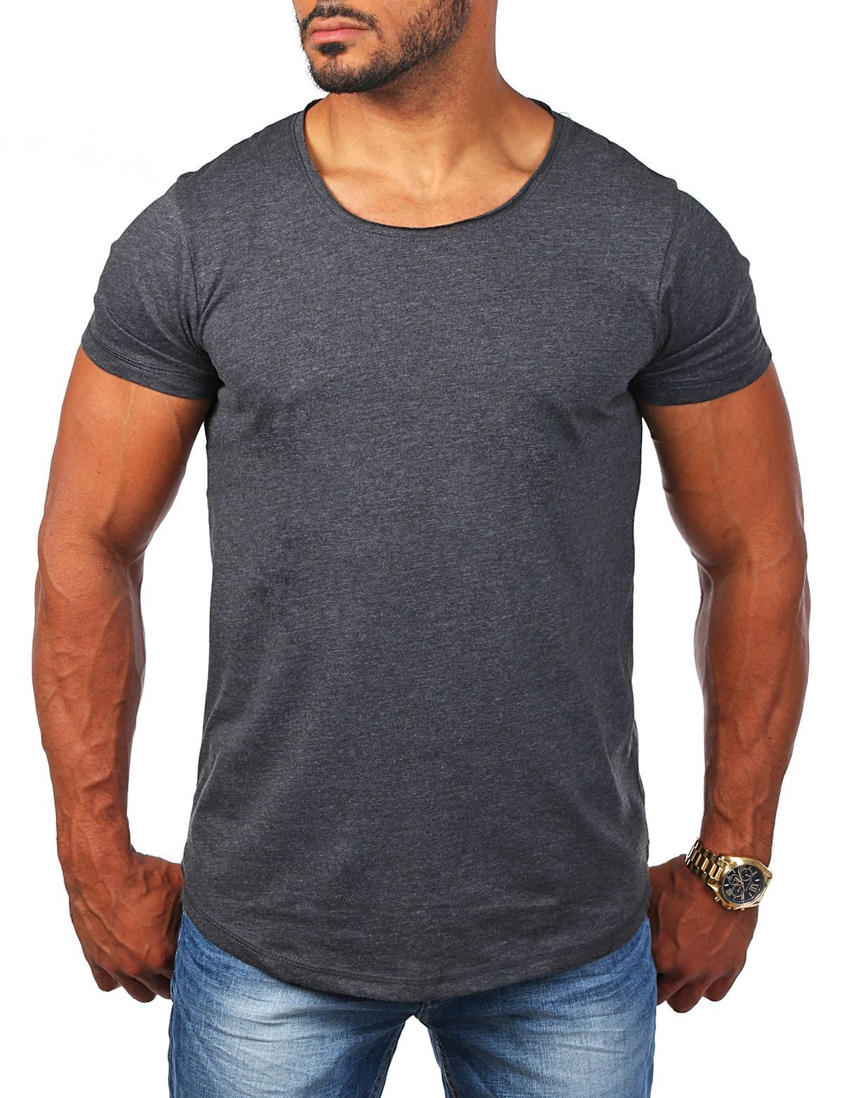 Young & Rich T-Shirt Herren Uni günstig online kaufen