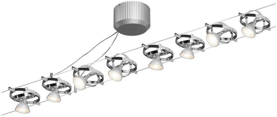 Paulmann LED Deckenleuchte Cardan, ohne Leuchtmittel, GU 5,3, Nicht  vergessen: Passendes Leuchtmittel gleich mitbestellen!