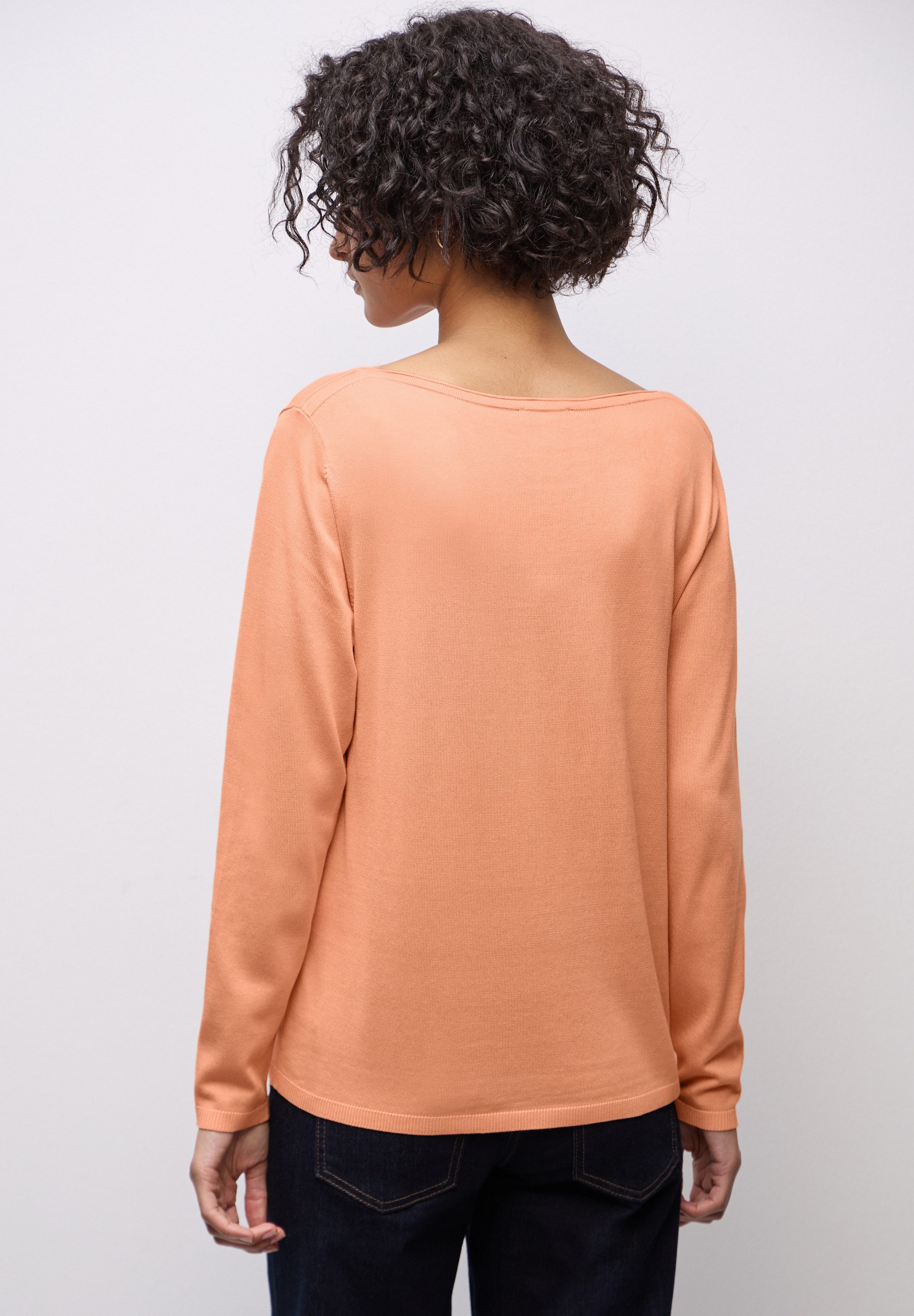 STREET ONE Strickpullover mit U-Boot-Ausschnitt