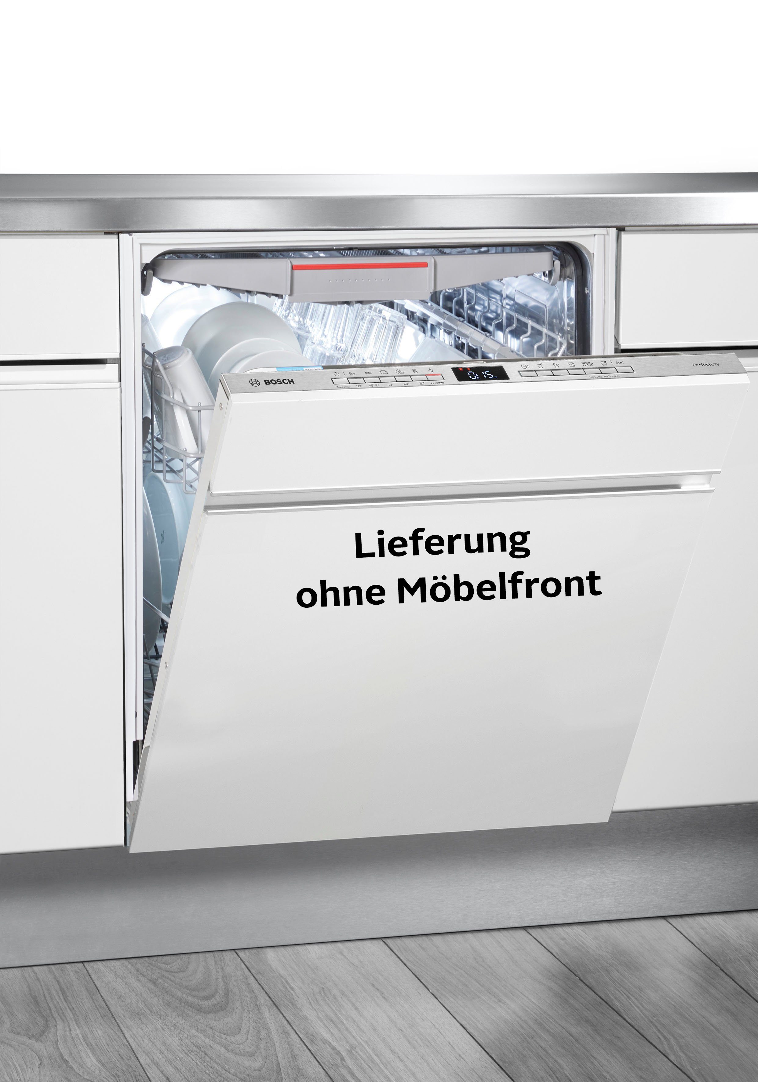 BOSCH vollintegrierbarer Geschirrspüler Serie 6 SMV6ZCX00E, 14 ...