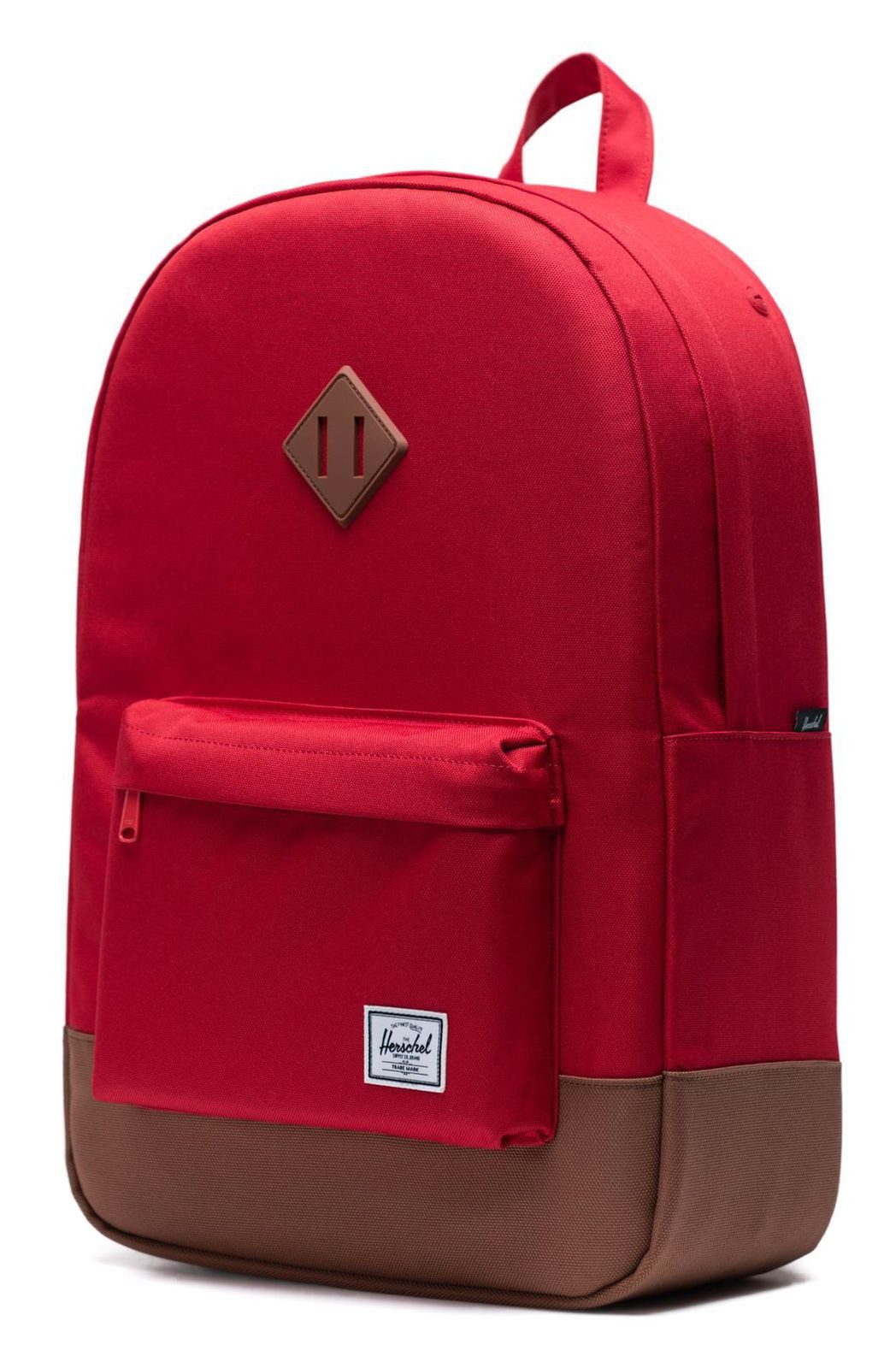 Herschel Red Rucksack / Brown Saddle Heritage