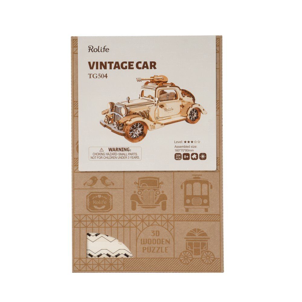 ROKR 3D-Puzzle Rolife "Vintage Car", 164 Puzzleteile günstig online kaufen