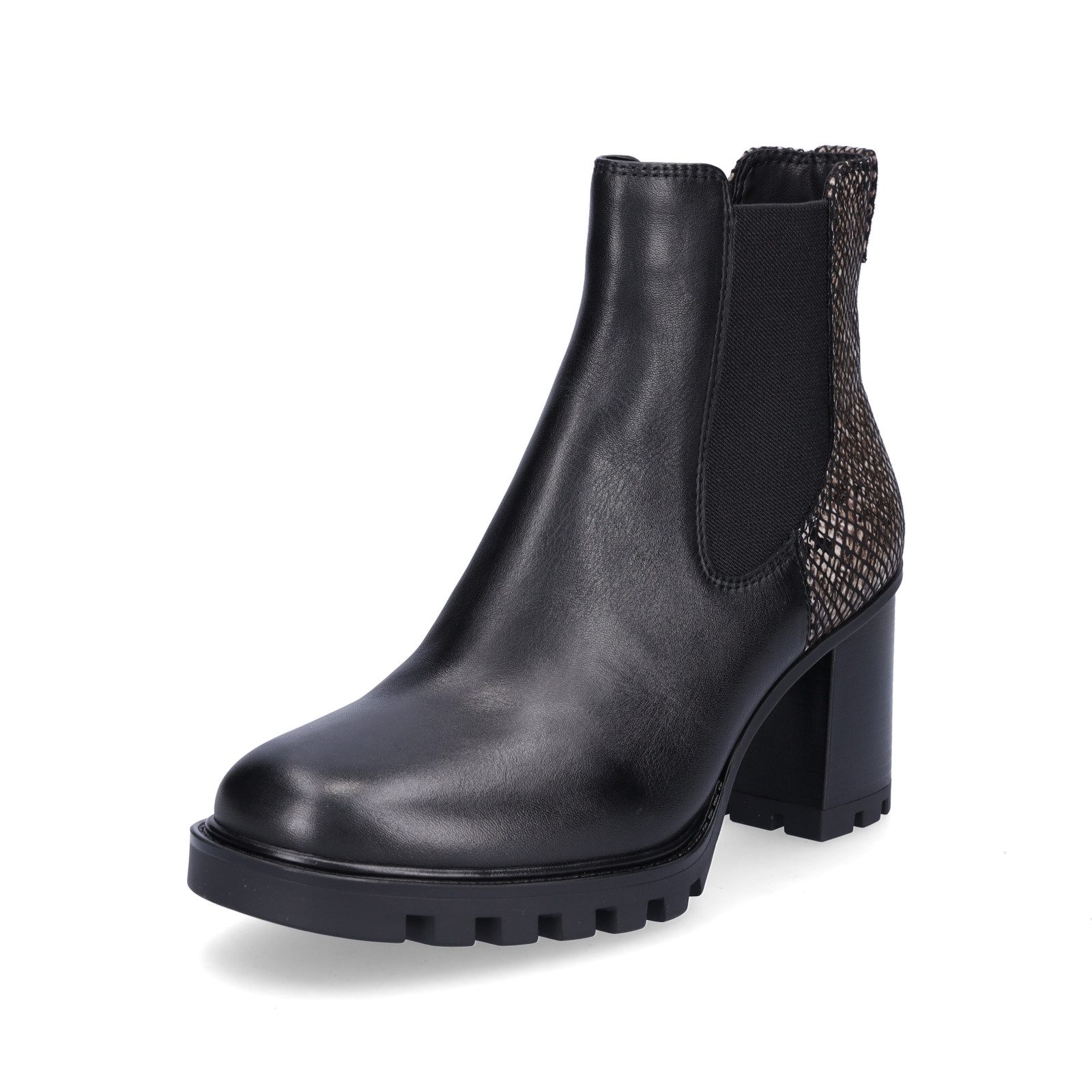 Chelsea Boots Tamaris Stiefelette Schwarz Mit Gold Tamaris Ankle