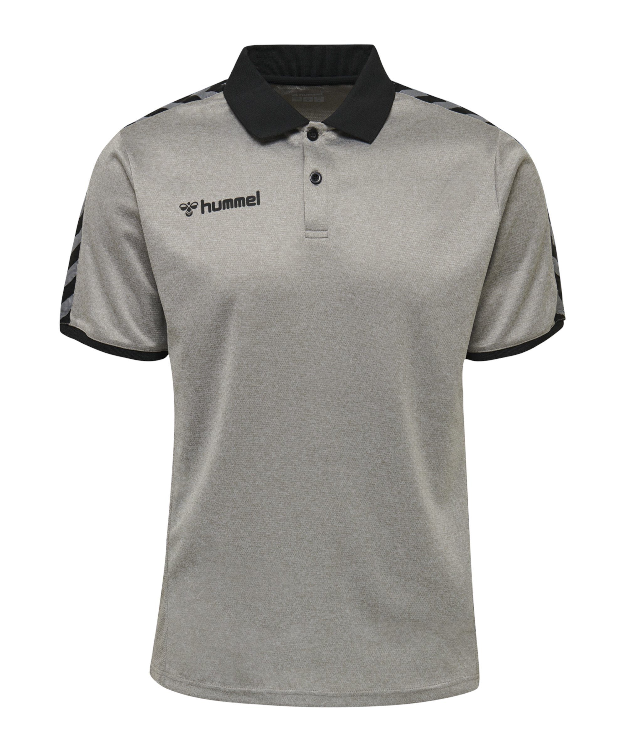 hummel T-Shirt Authentic Functional Poloshirt default grau