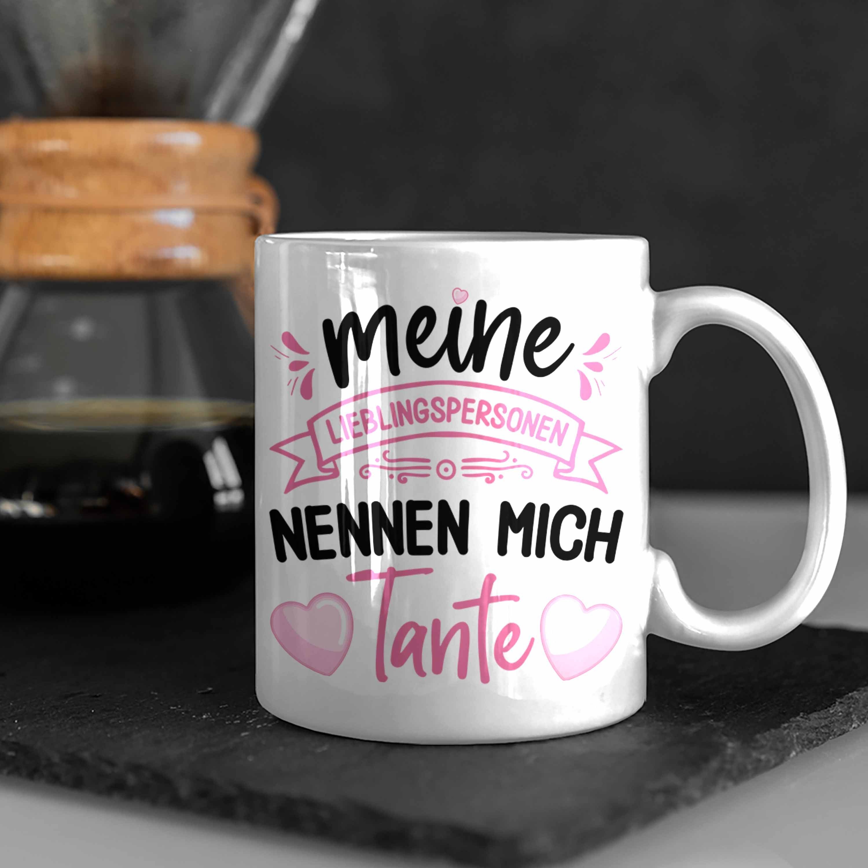 Weihnachten Tasse Tante Geburtstag Lustig Trendation Trendation Geschenkidee Tasse Weiss Geschenk für Spruch - Tante