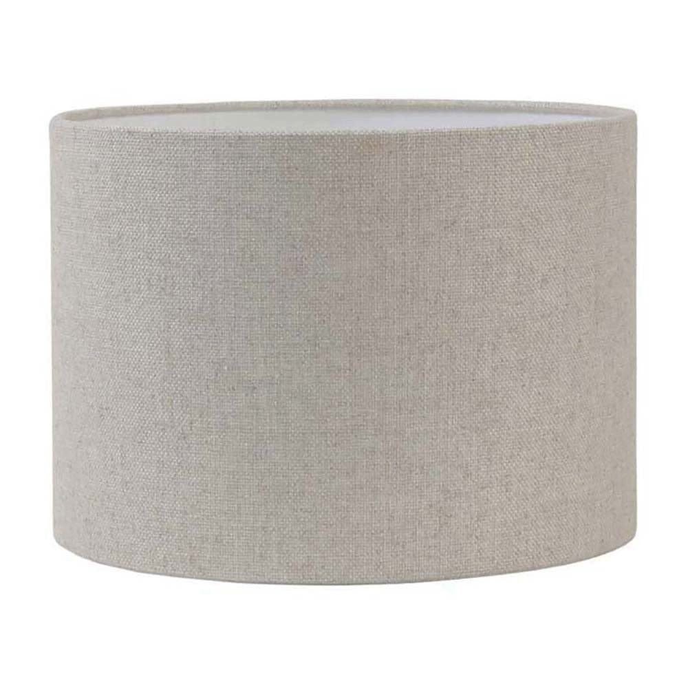 Dirk Davids Leuchten GmbH Lampenschirm Lampenschirm Zylinder in leinen Natur 35-35-30cm, Hochwertiger Leinen-Stoff