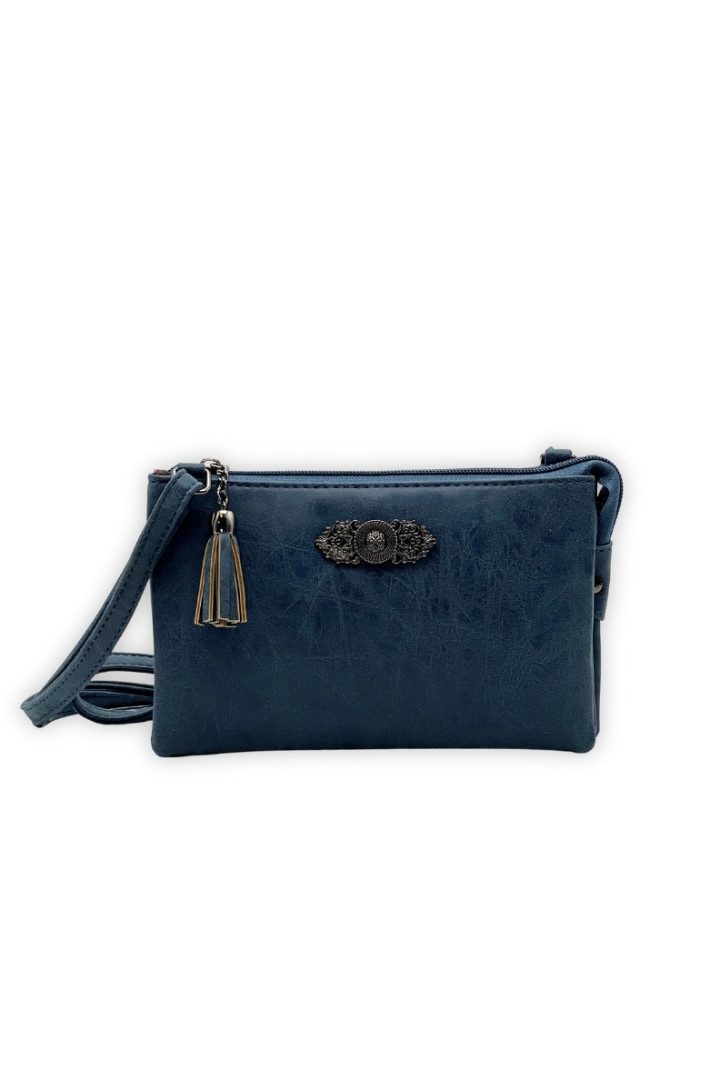 CASSANDRA Handtasche Trachtentasche - RAMONA - altrosa, grau, marine