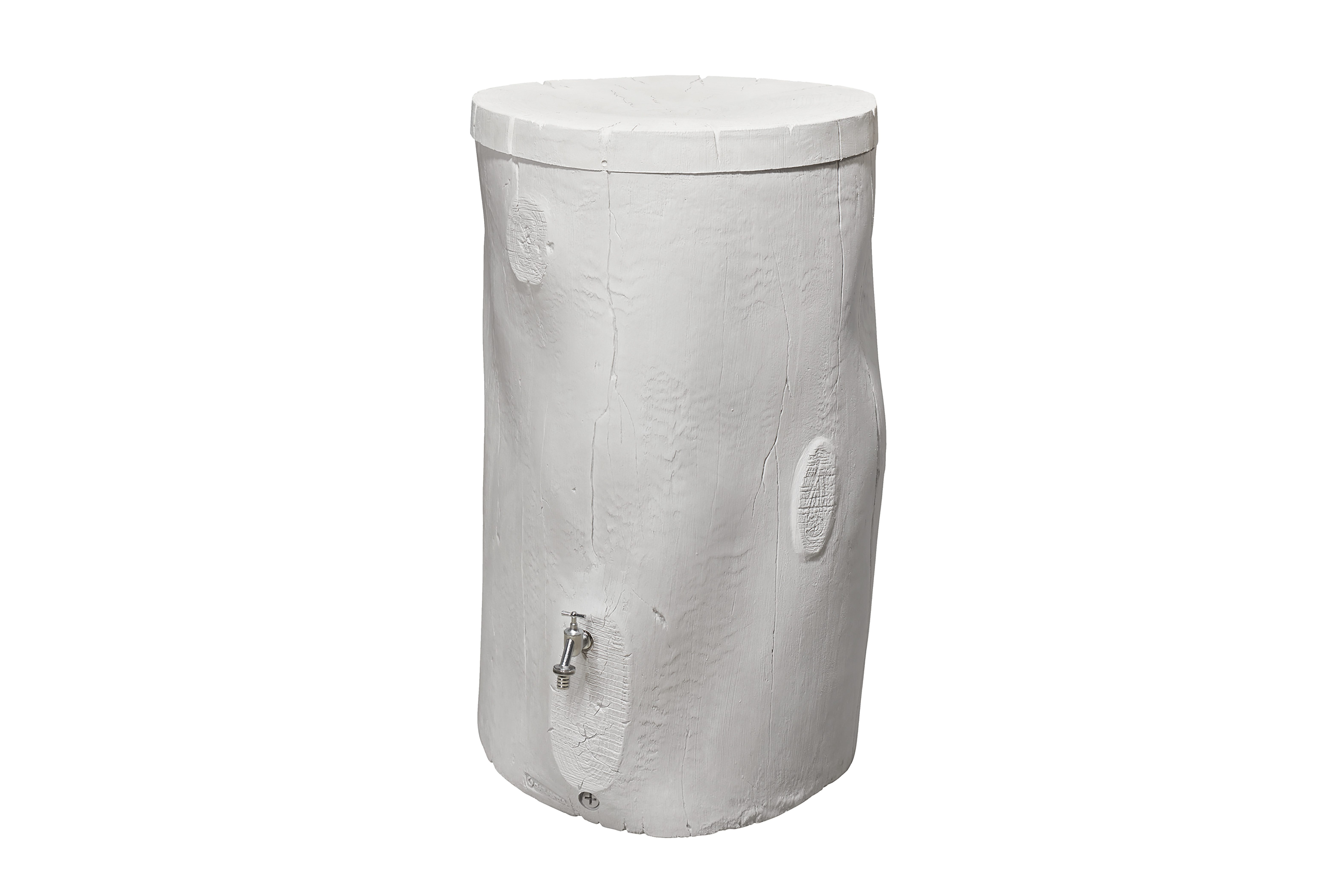 GARANTIA Regentonne Regentonne WOODSTOCK Baumstamm 400 Liter greywood, 400 l