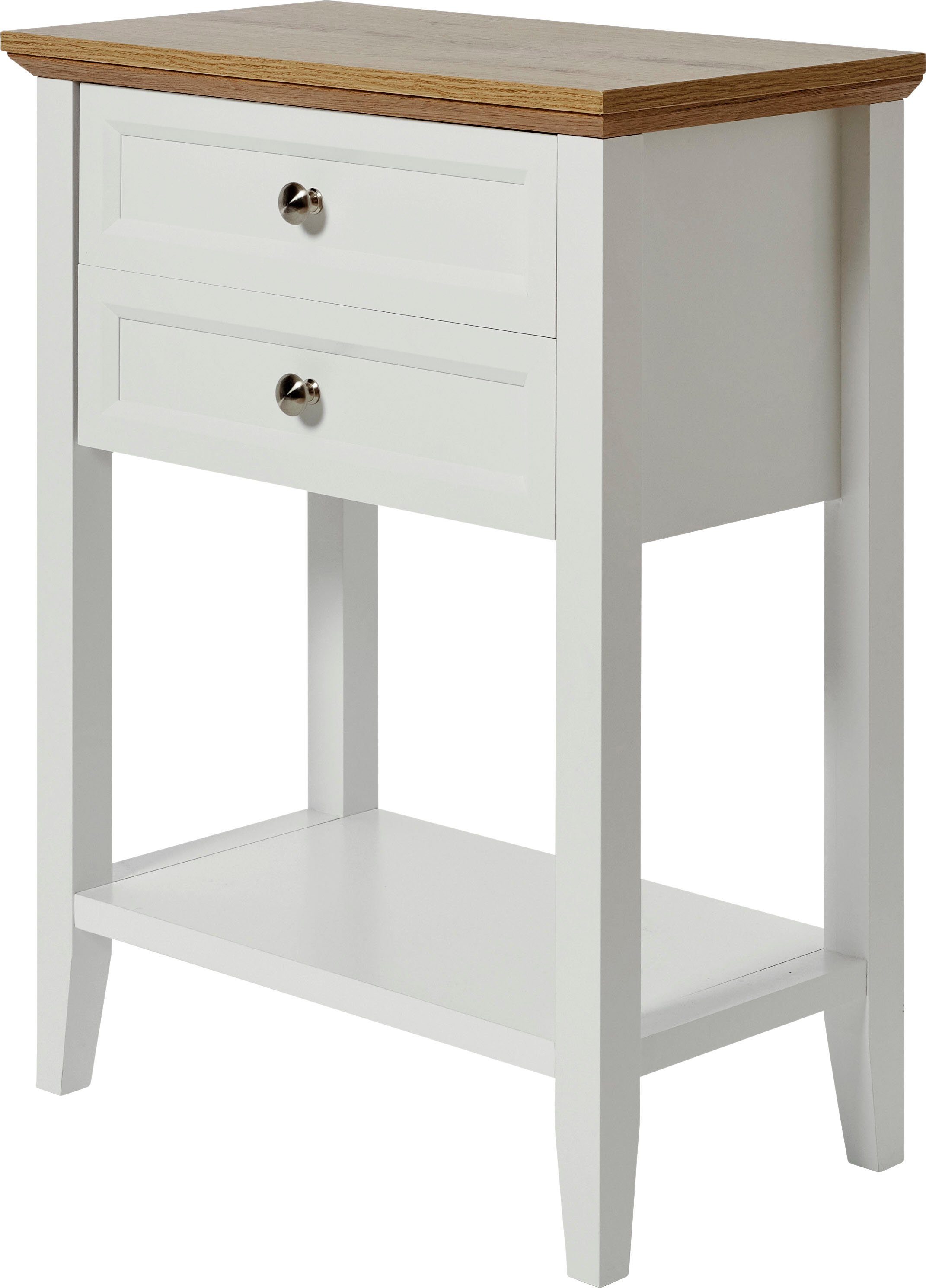 Konsolentisch und Ablage, Schubladen CONSOLE Beistelltisch, 1 60x34x78 60, CLASSIC Jahnke cm 2 Konsolentisch,