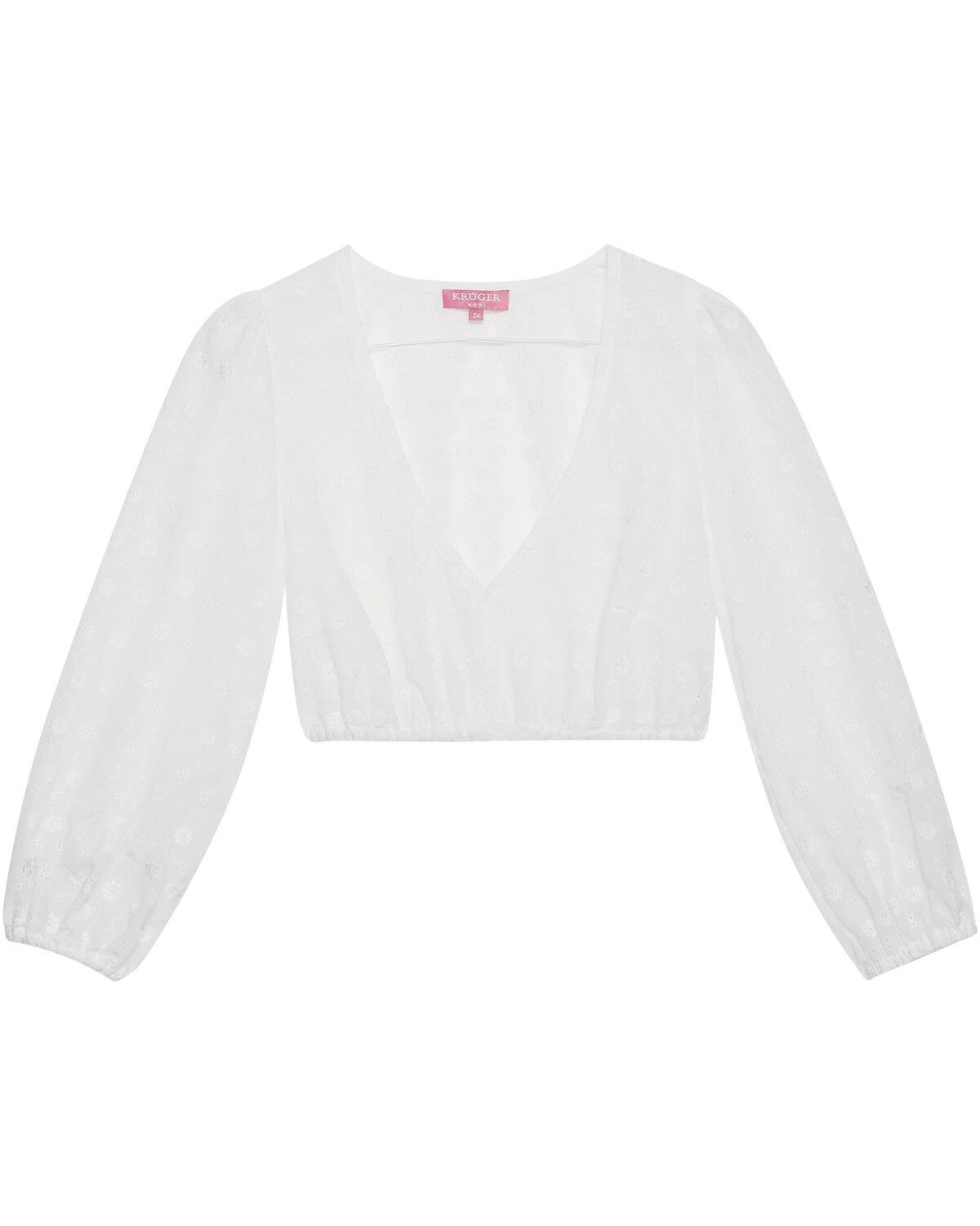 Krüger Dirndlbluse 3/4-Arm Dirndlbluse