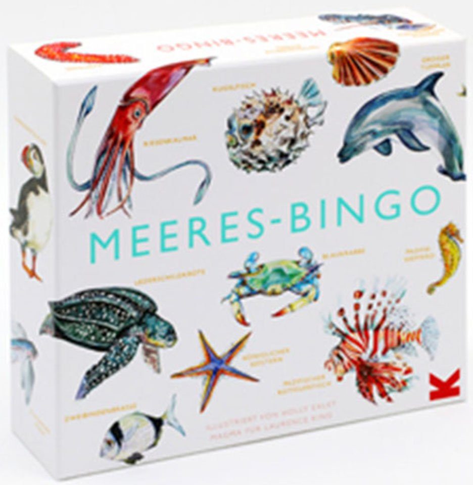 Laurence King Spiel Meeres-Bingo, Kinderspiel