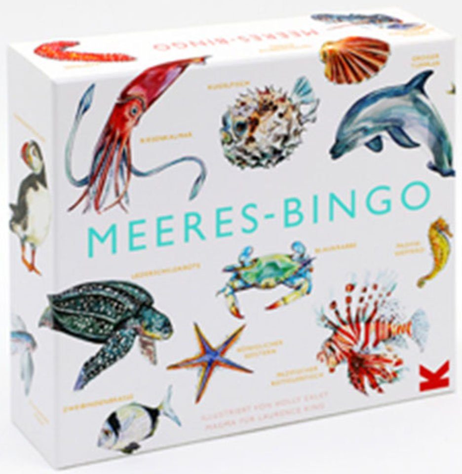 Laurence King Spiel, Meeres-Bingo Kinderspiel