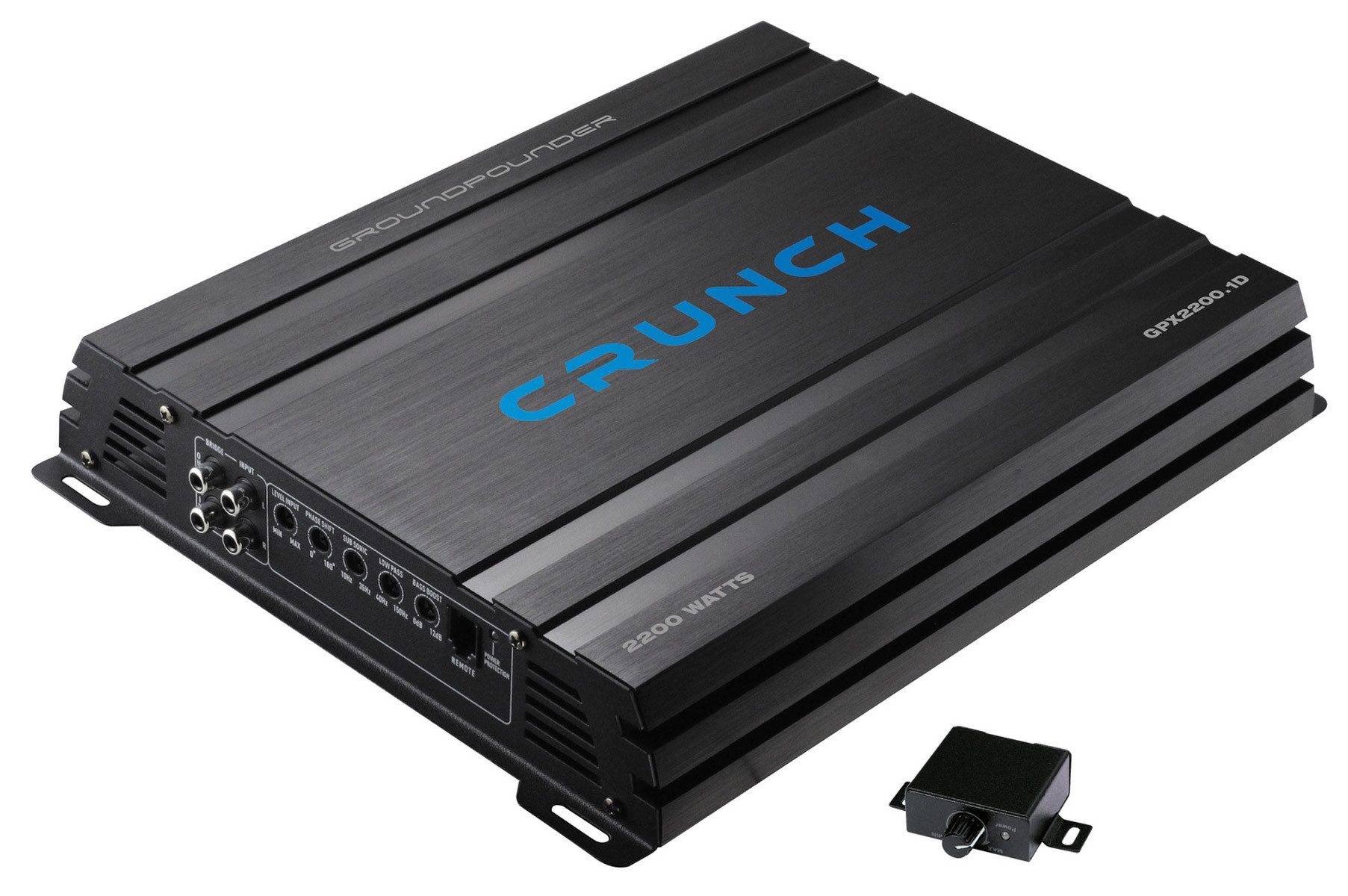 Crunch GPX2200.1D Monoblock Endstufe Endverstärker (Anzahl Kanäle: 1)