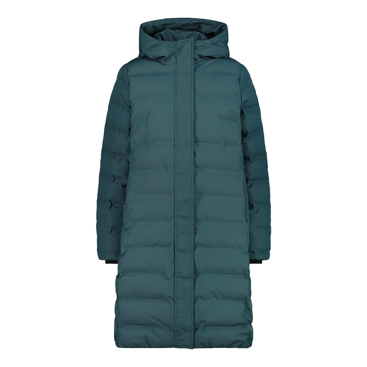 CMP Wintermantel WOMAN COAT FIX HOOD wärmend, winddicht, wasserabweisend, mit Kapuze, aus Polyester – Bild 4 von 5
