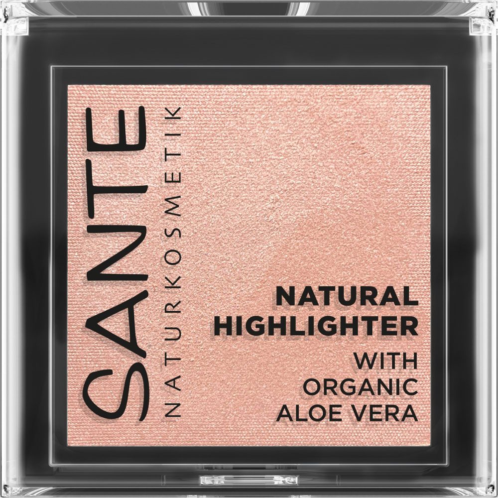 SANTE Highlighter Natural Glowy Rose, 7 g