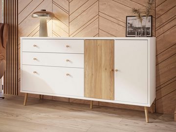 FORTE Sideboard Harllson EasyKlix by Forte, die neue geniale Art Möbel aufzubauen