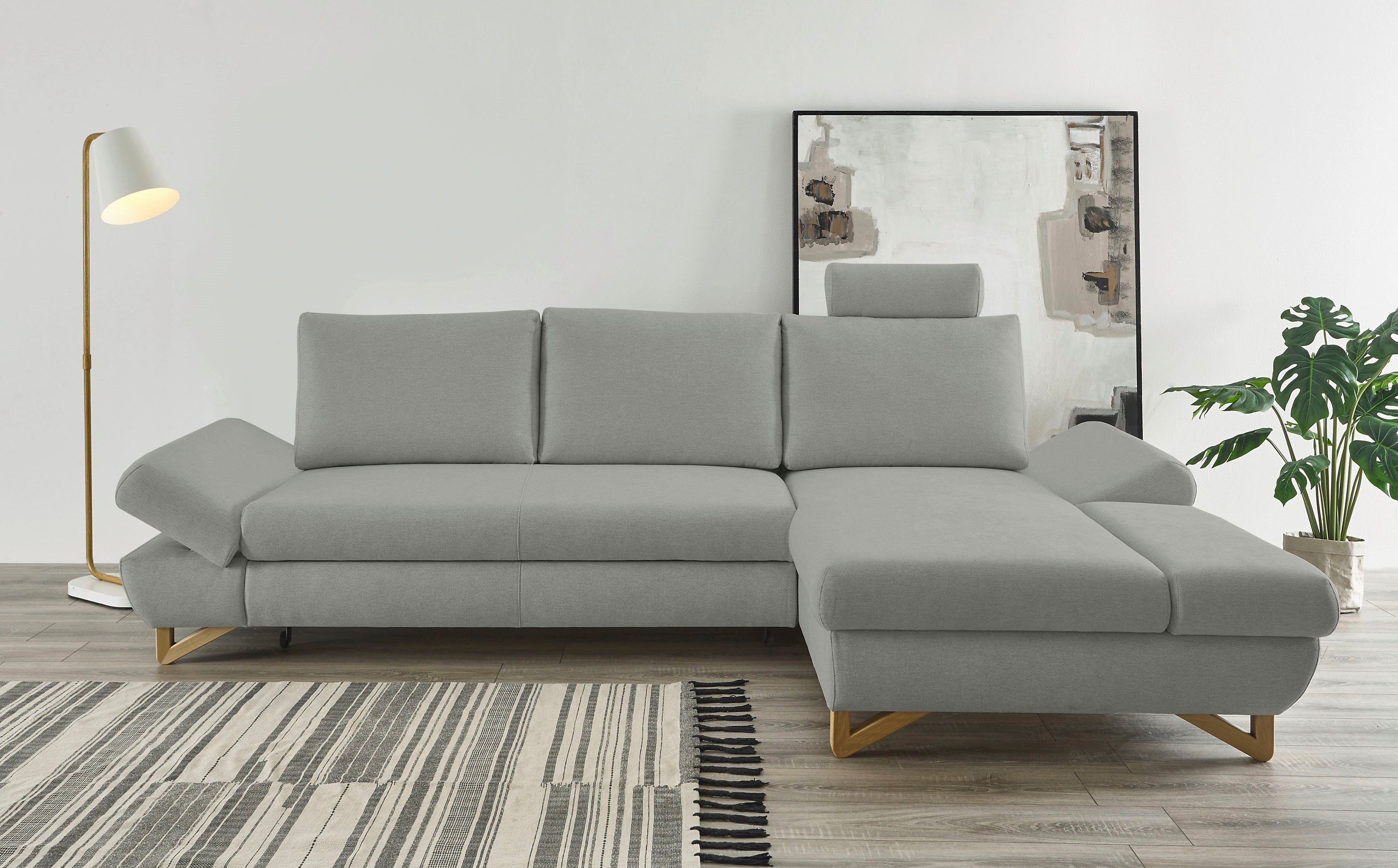INOSIGN Schlafsofa City/Giron, komfortable Bettfunktion (Liegefläche günstig online kaufen