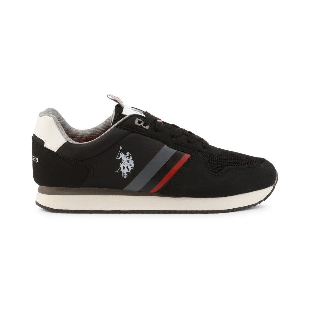 U.S. Polo Assn. NOBIL006M-BLK schwarz Herren Sneaker