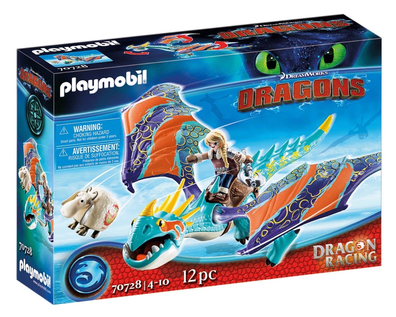 Playmobil® Spielwelt 70728 Dragon Racing Astrid und Sturmpfeil, Drachen ...