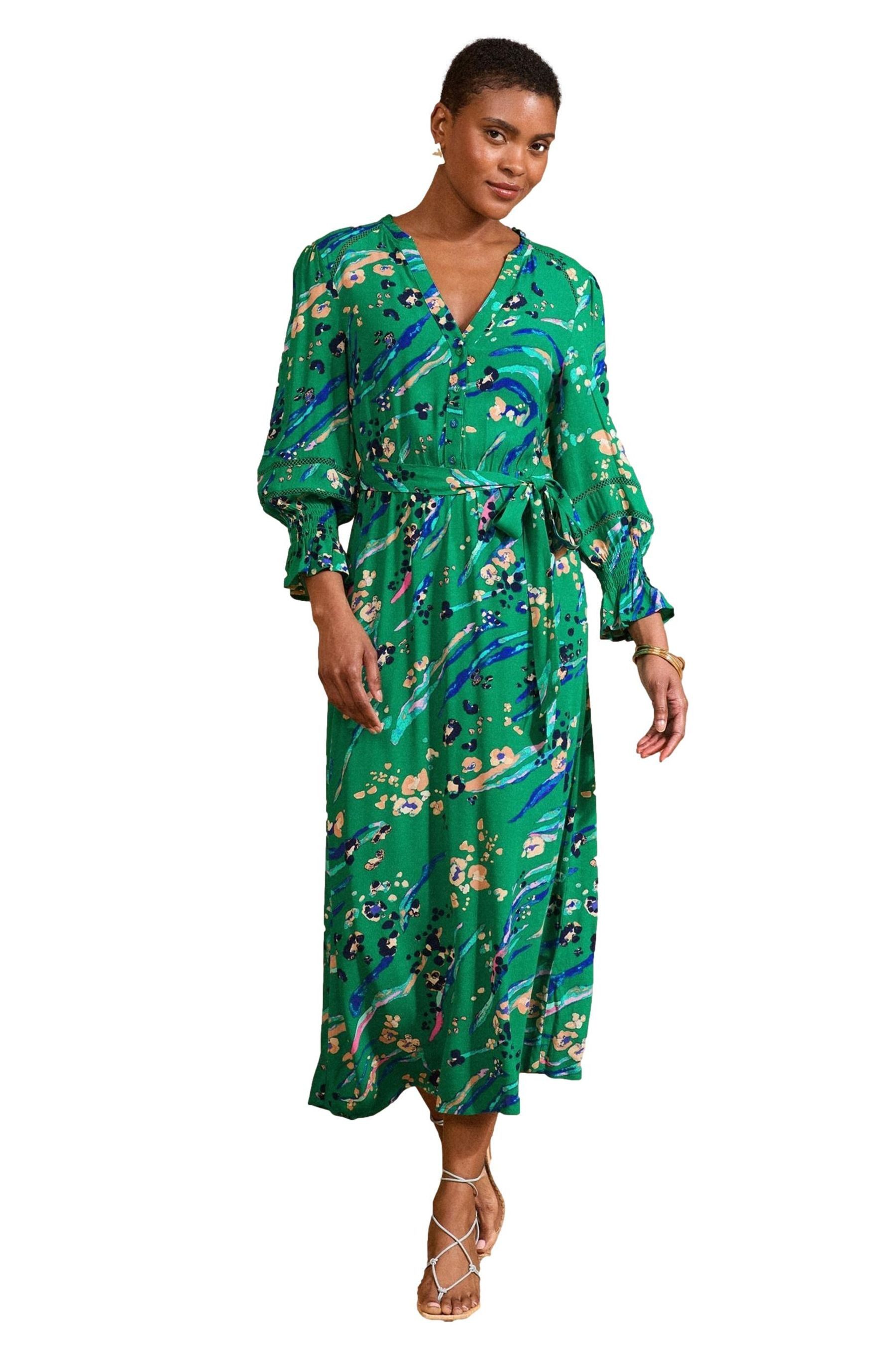 Love & Roses Midikleid Love & Roses Midi-Hemdkleid mit Gürtel (1-tlg) günstig online kaufen