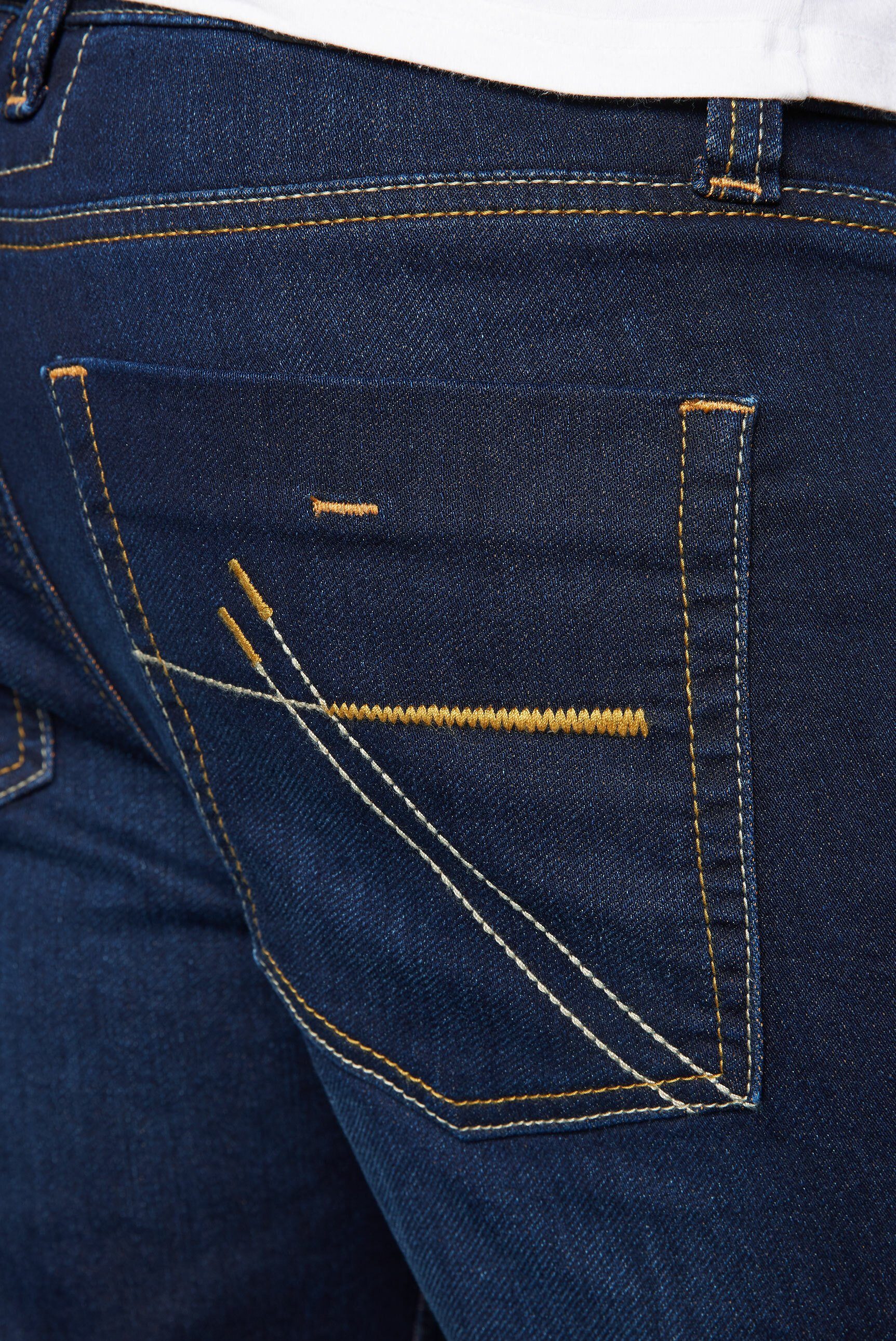 DAVID CAMP Leibhöhe Regular-fit-Jeans mit normaler