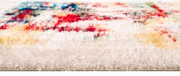 Hochflor-Teppich Hennes, Leonique, rechteckig, Höhe: 43 mm, besonders weicher Flor, bunt, modernes und abstraktes Design
