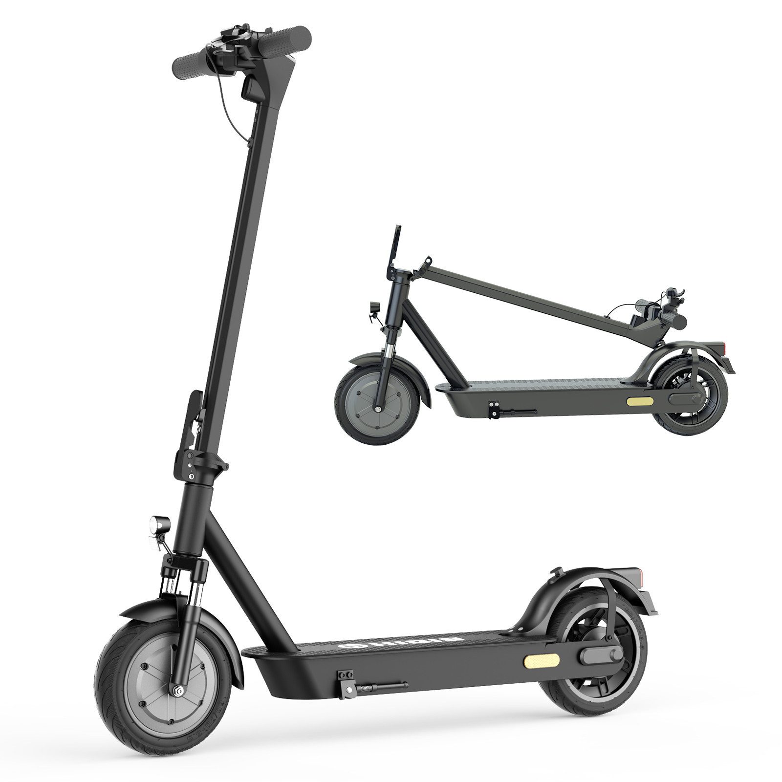 RAOO MIN E-Scooter V10 mit ABE-20km/h-500W Spitzenleistung -36V 8/12Ah-IP54-45KM max., 350 W