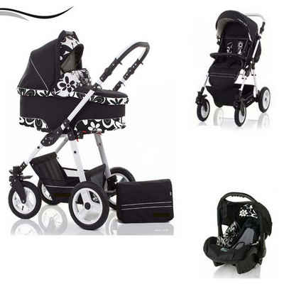 babies-on-wheels Kombi-Kinderwagen »City Star 3 in 1 inkl. Autositz - 16 Teile - von Geburt bis 4 Jahre in 16 Farben«
