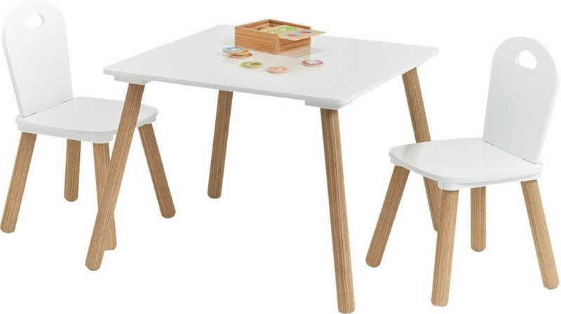 Zeller Present Sitzgruppe Scandi, (Set, 3-tlg), für Kinder