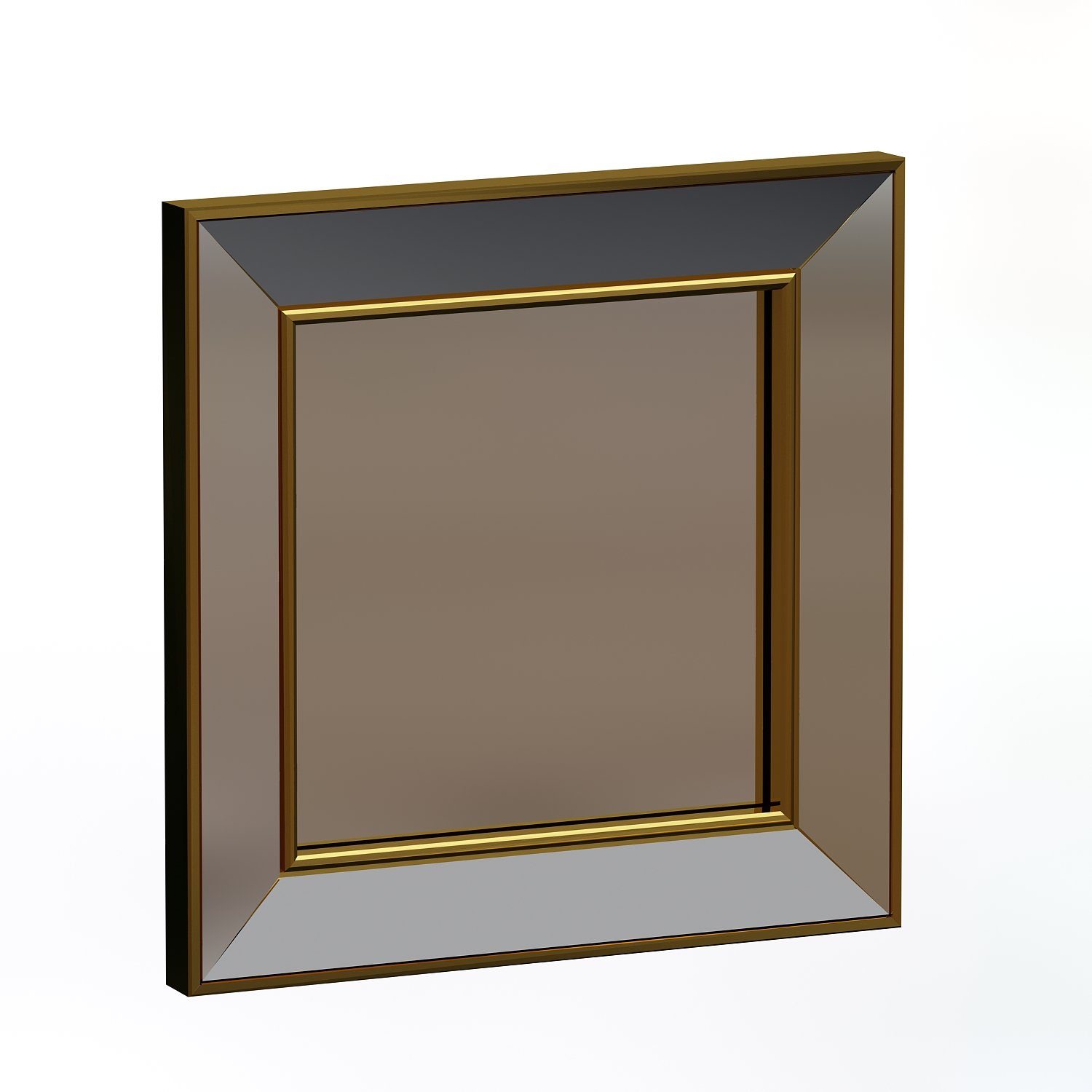 40x40cm Chill Spiegel 3er Spiegel moebel17 Gold