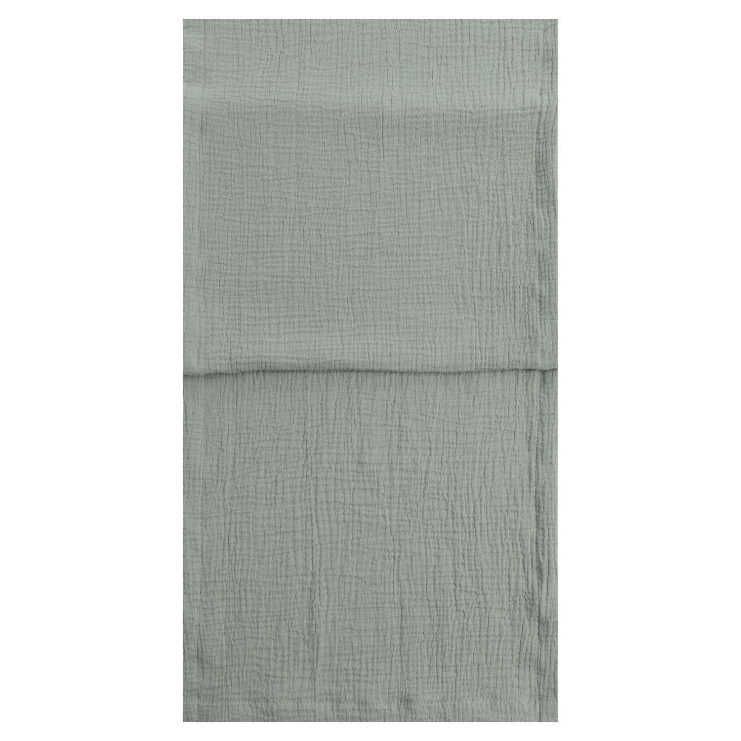 Magma Heimtex Tischläufer OLINE, 40 x 145 cm, Salbeigrün, Baumwolle