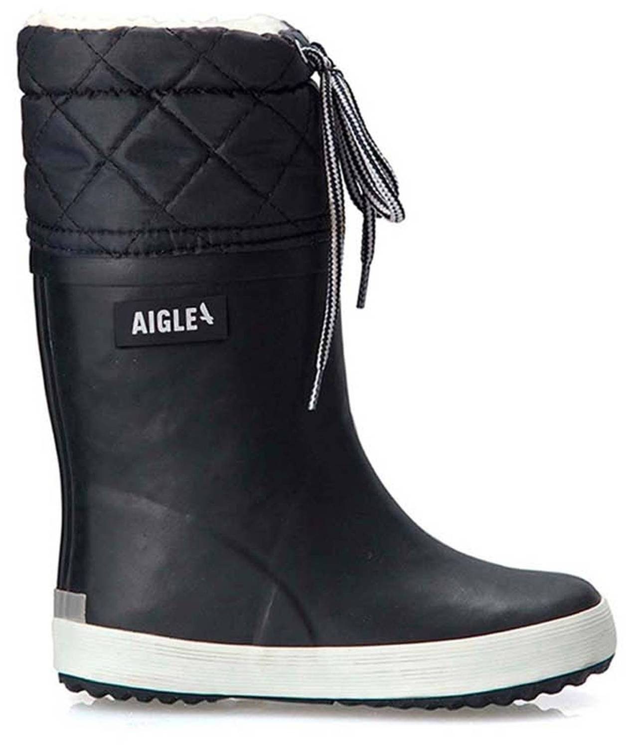 Aigle 2 Gummistiefel Marine/Blanc Giboulee Aigle