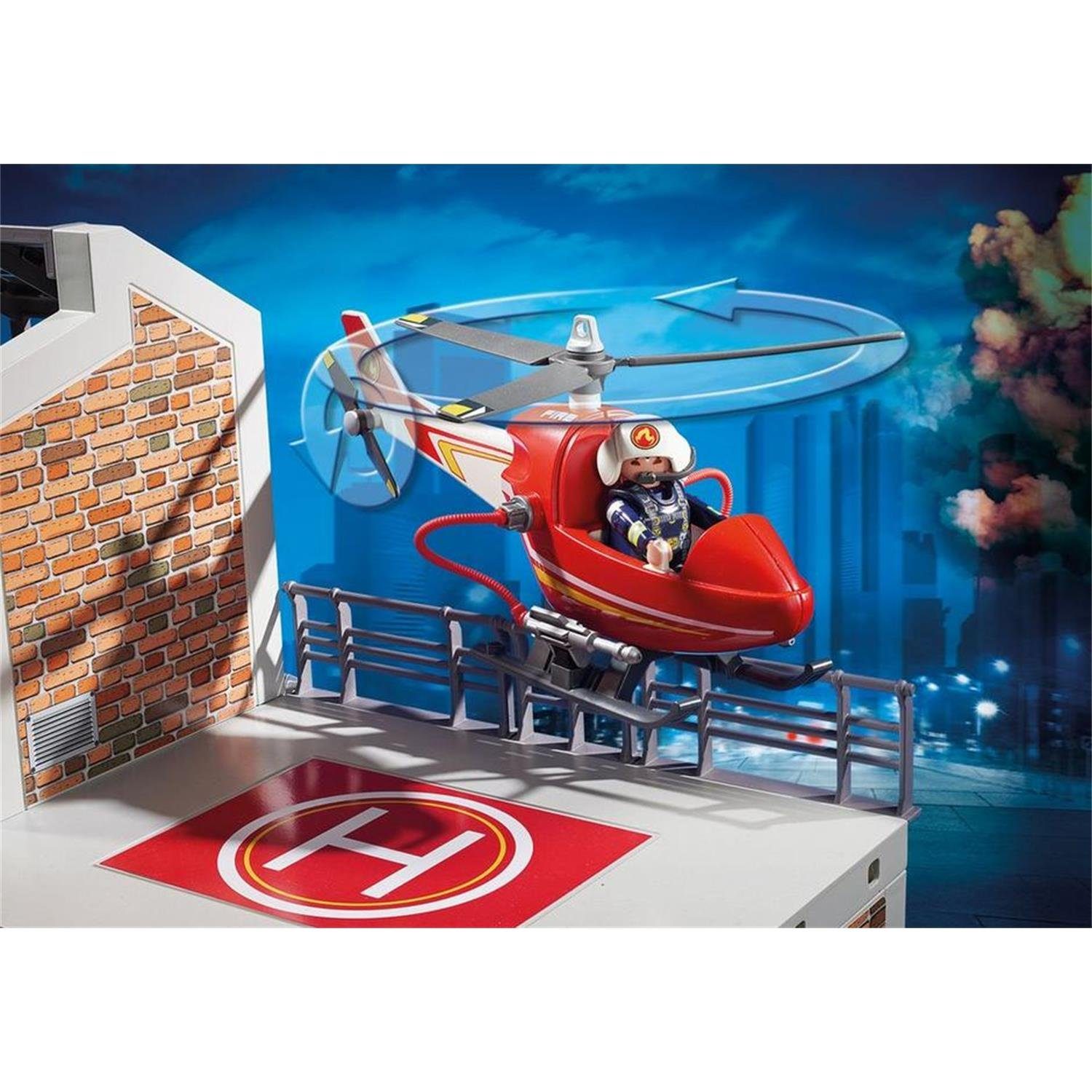 Playmobil® 9462 Große Feuerwache Konstruktions-Spielset – Bild 4 von 5