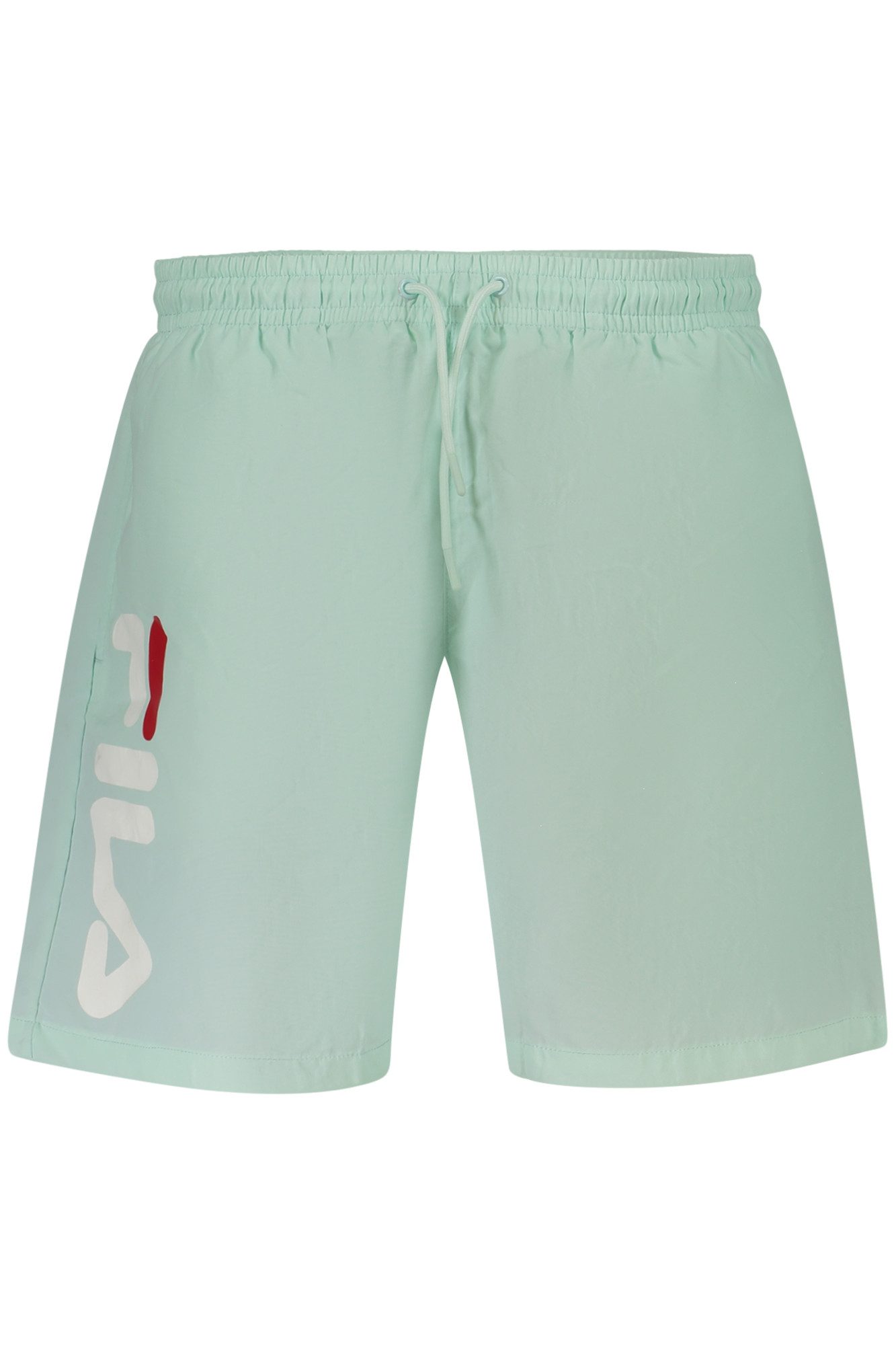 Fila Badeshorts Grüne Herren Badehose - Regular Fit, elastisch, mit Taschen