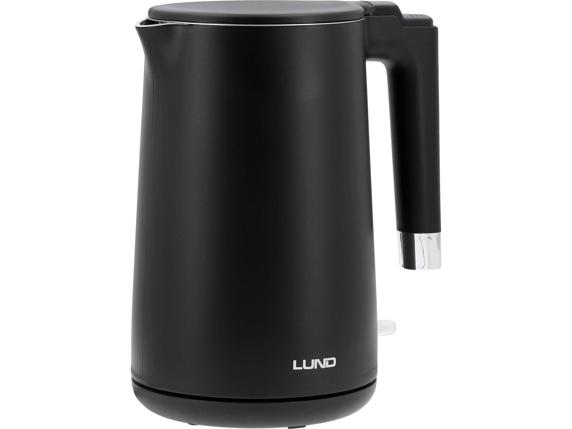 Lund Reise-Wasserkocher Wasserkocher 1,5 l, 2200W COOL-TOUCH, schwarz, 2200 W