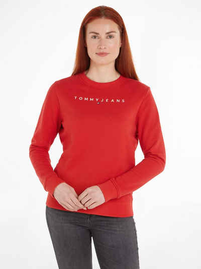 Tommy Jeans Curve Sweatshirt TJW REG LINEAR CREW EXT