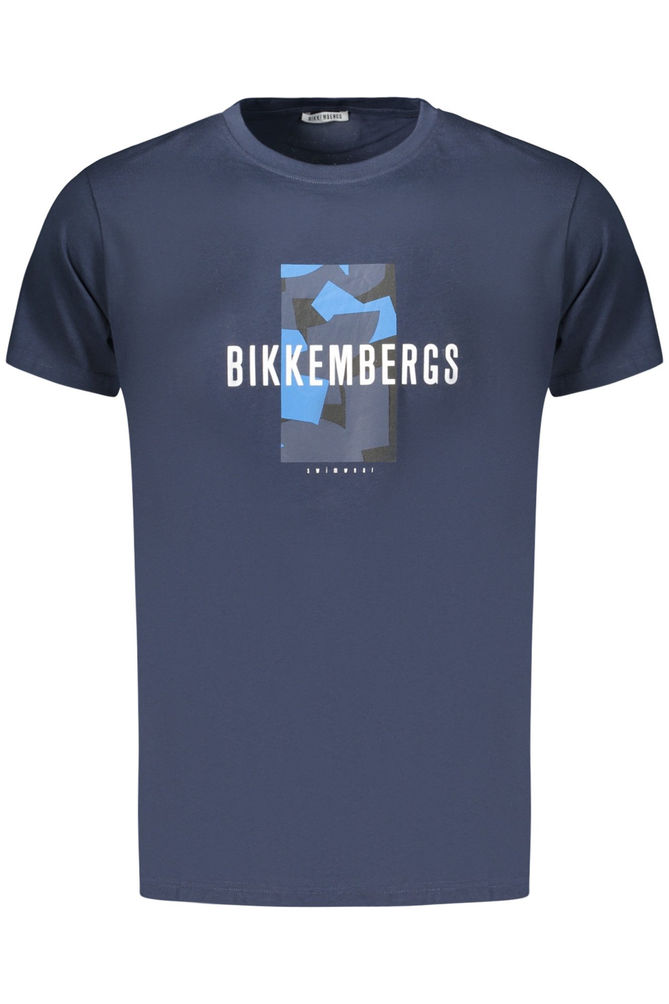 Bikkembergs T-Shirt Stilvolles Herren T-Shirt Blau - Kurzarm