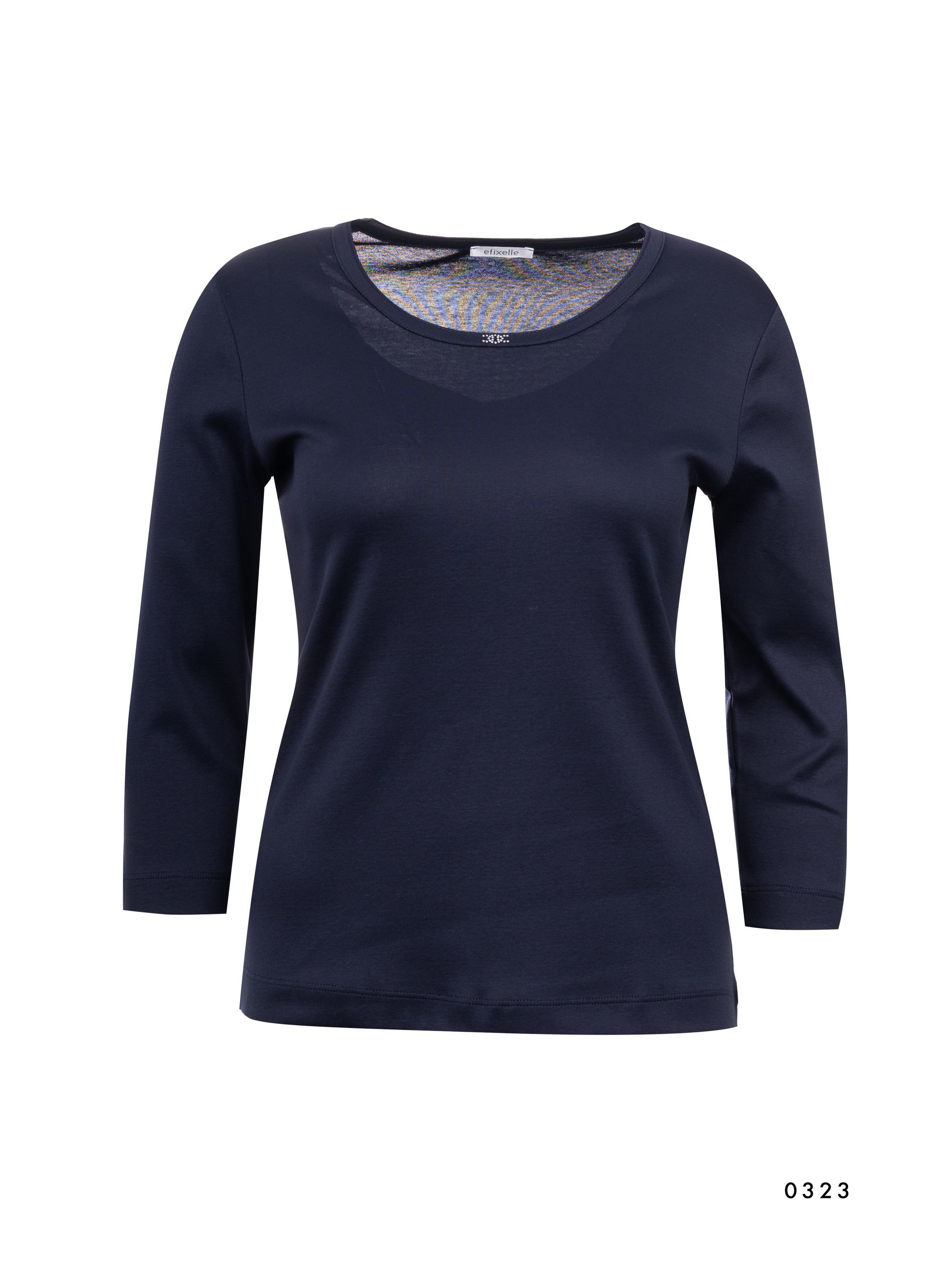 efixelle 3/4-Arm-Shirt efixelle / Da.Shirt, Polo / T-Shirt