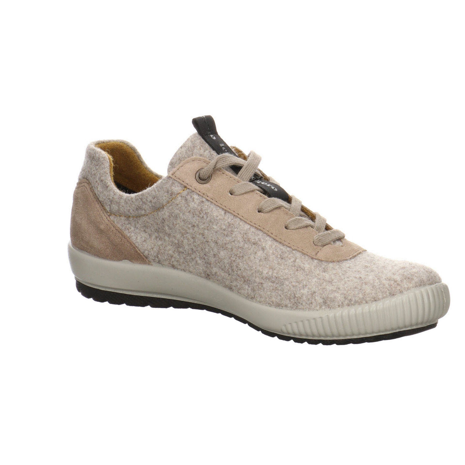 Goretex Sneaker beige Sneaker mittel Schnürschuh 4.0 Tanaro Legero Schuhe Leder-/Textilkombination Damen