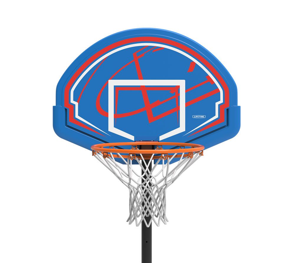 Lifetime Basketballkorb Nebraska (1-St), höhenverstellbar 4-fach (167-228 cm), HDPE-Kunststoff, BxH 81x228 cm