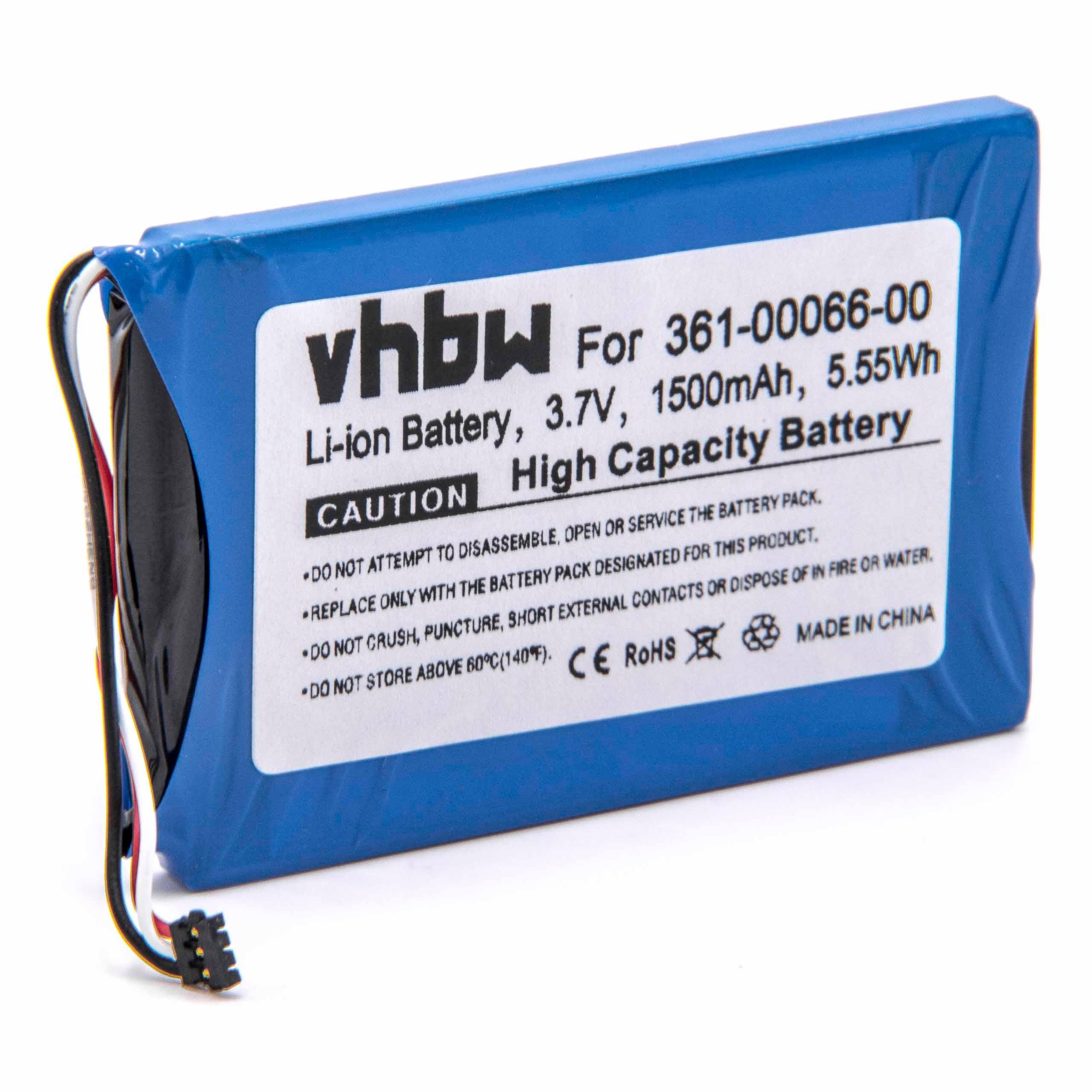 vhbw kompatibel mit Garmin Dezl 770, 760LMT-D, 760, 760LMT Akku Li-Ion 1500 mAh (3,7 V) | Akkus und PowerBanks